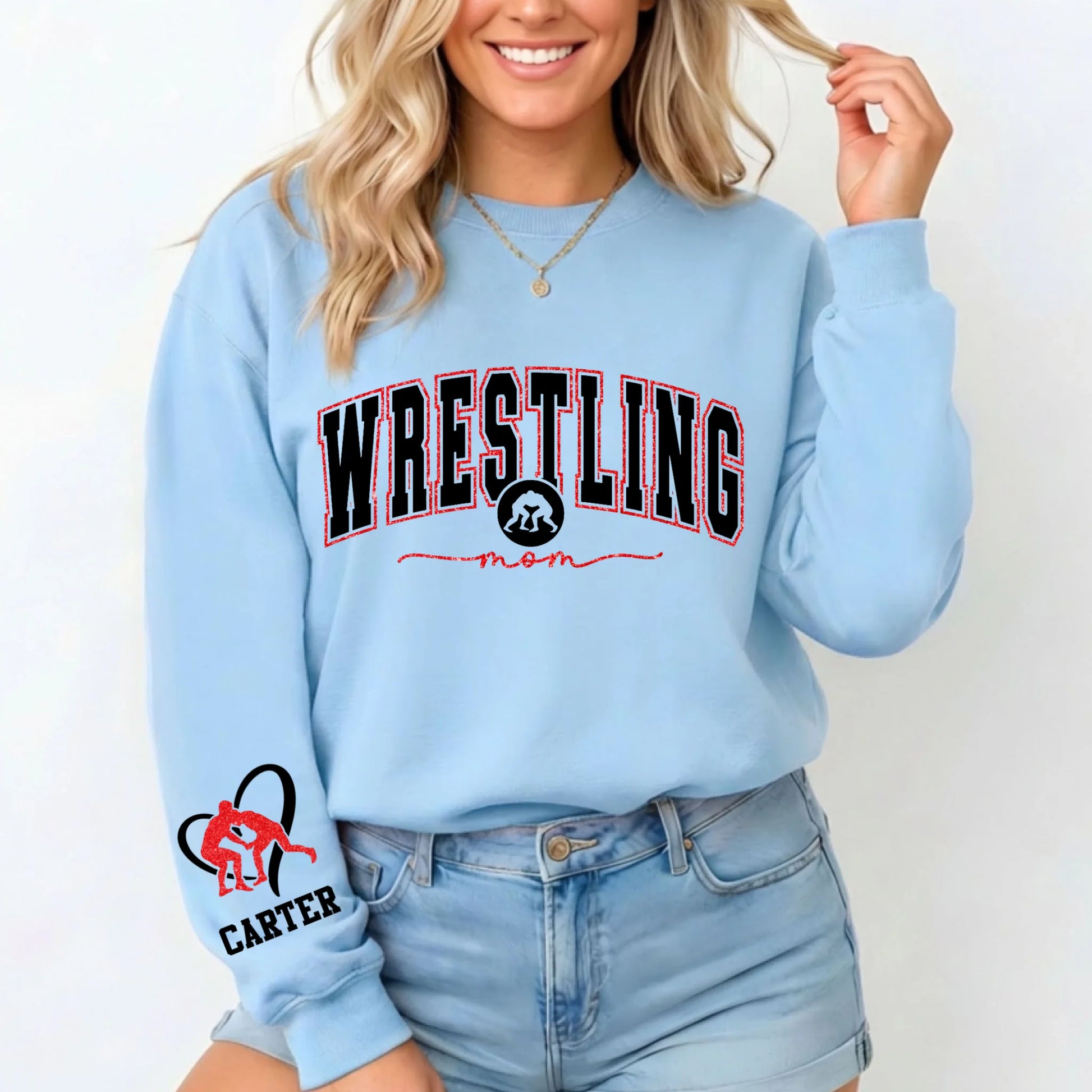 Light Blue Sweatshirt