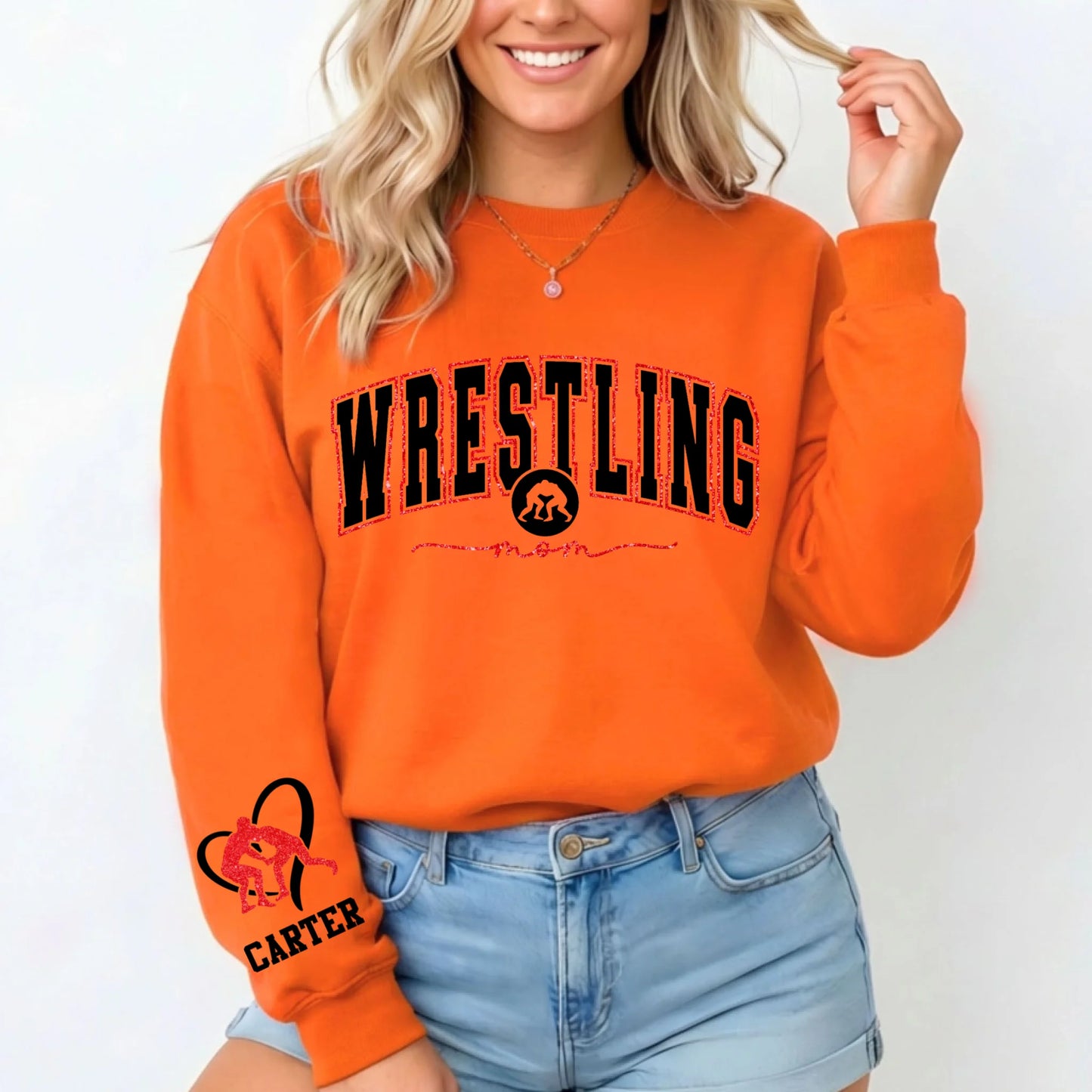 Orange-Sweatshirt
