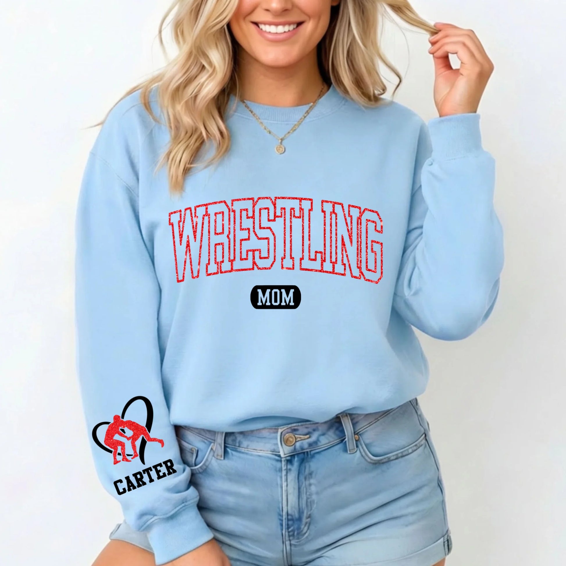 Light Blue Sweatshirt
