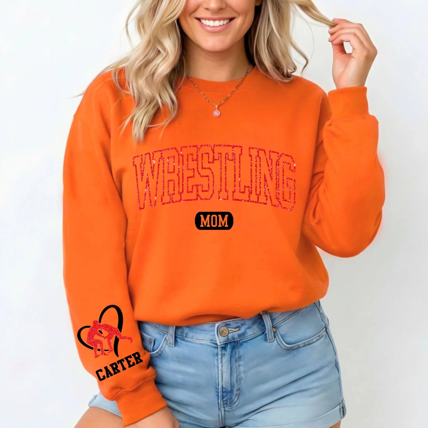Orange-Sweatshirt