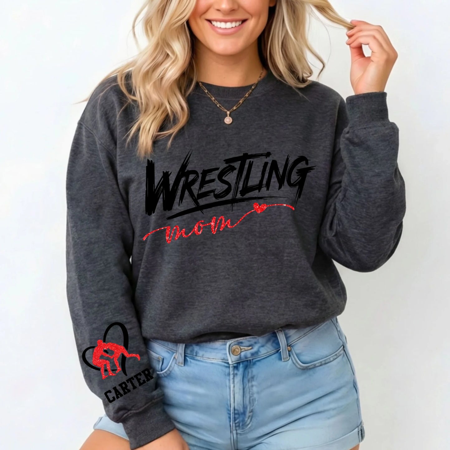 Dark Heather Grey Sweatshirt