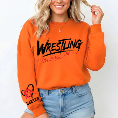 Orange-Sweatshirt