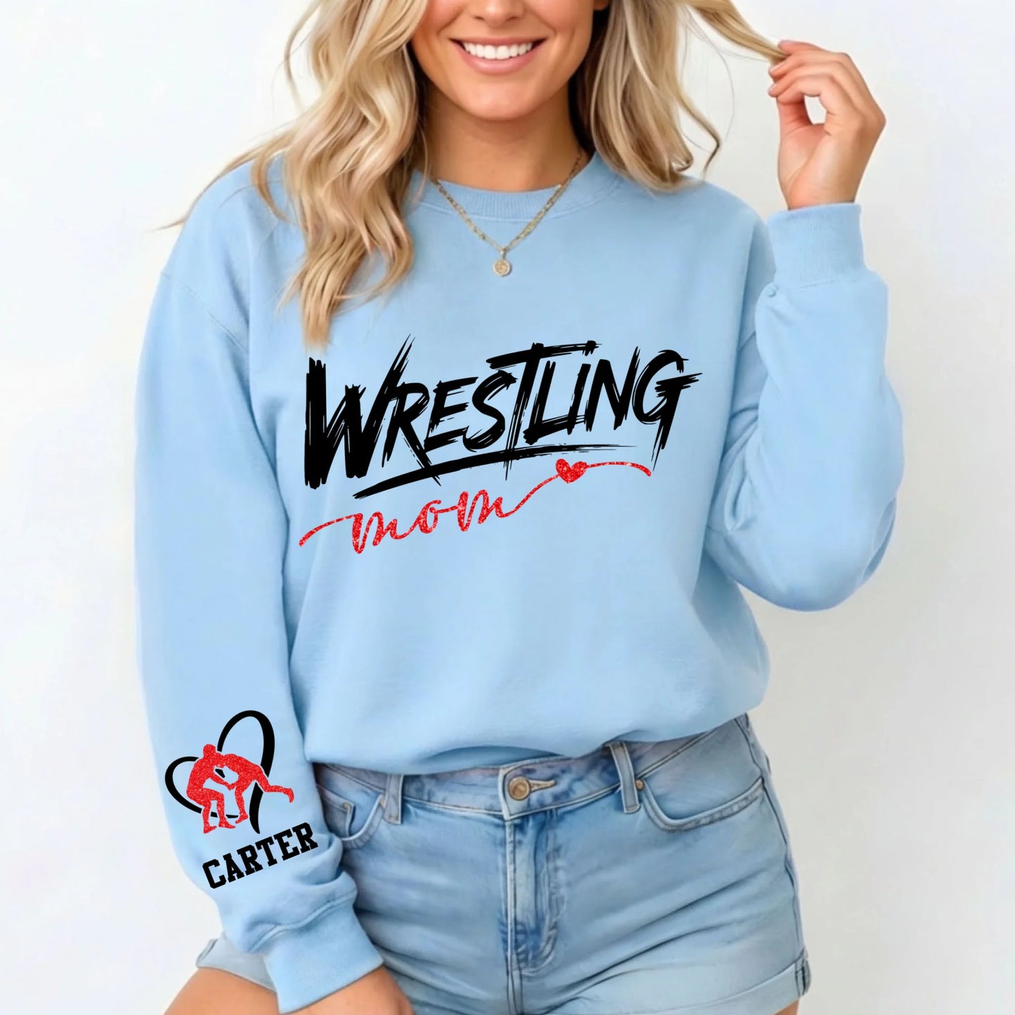 Light Blue Sweatshirt
