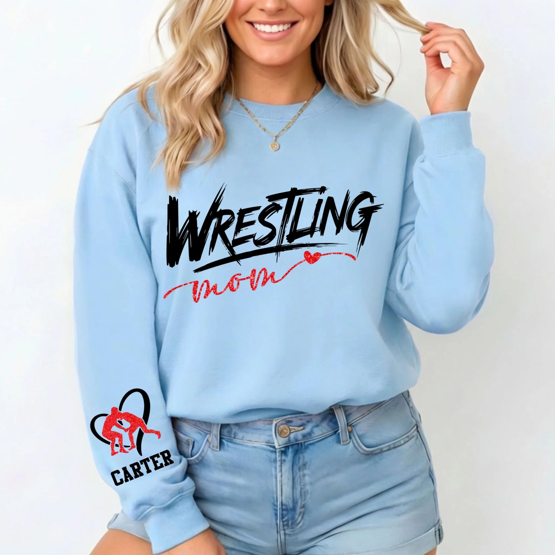 Light Blue Sweatshirt