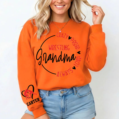 Orange-Sweatshirt