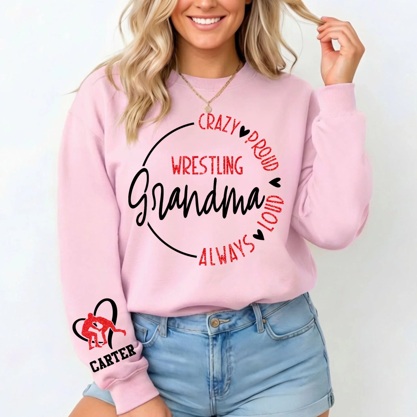Light Pink-Sweatshirt