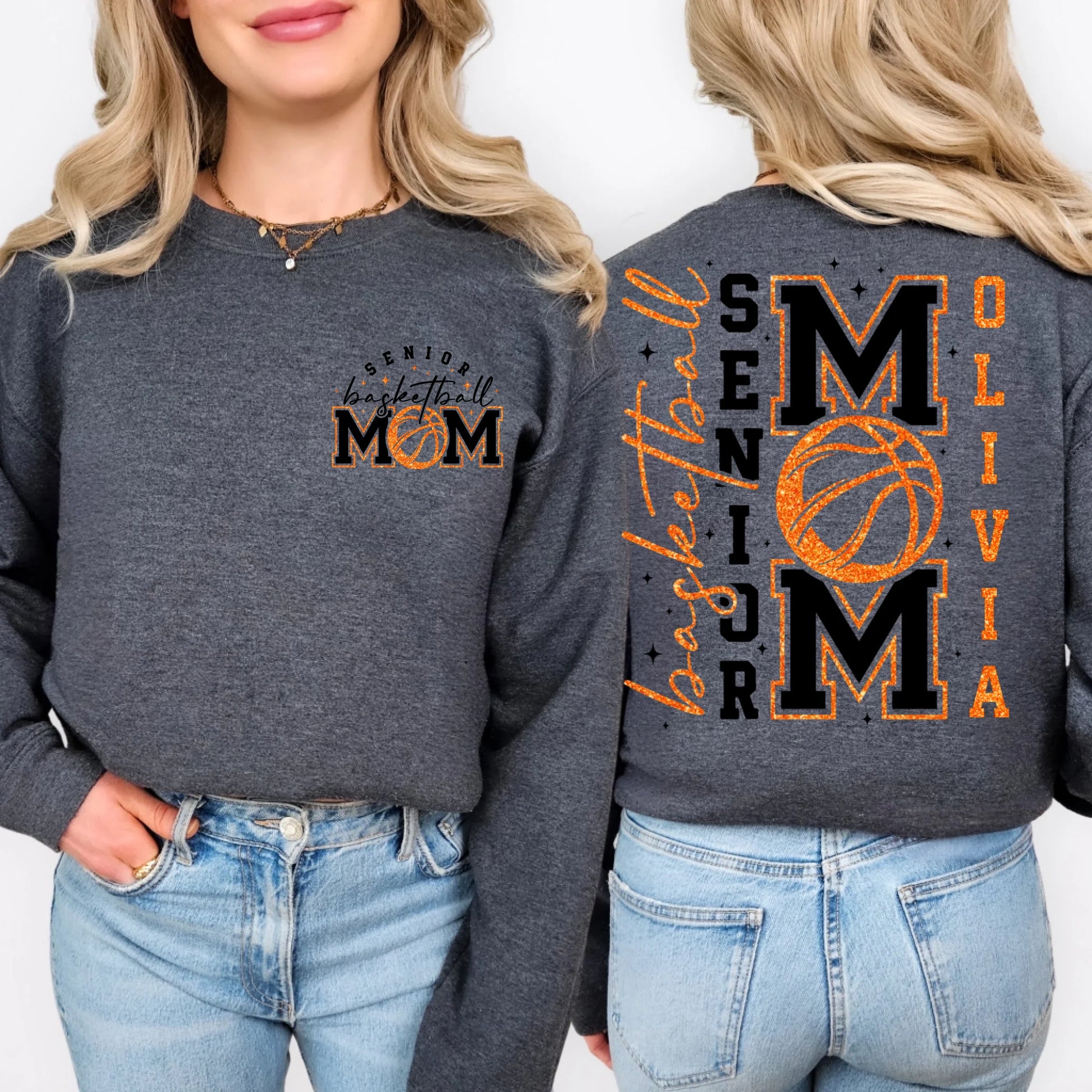 Dark Heather Grey Sweatshirt