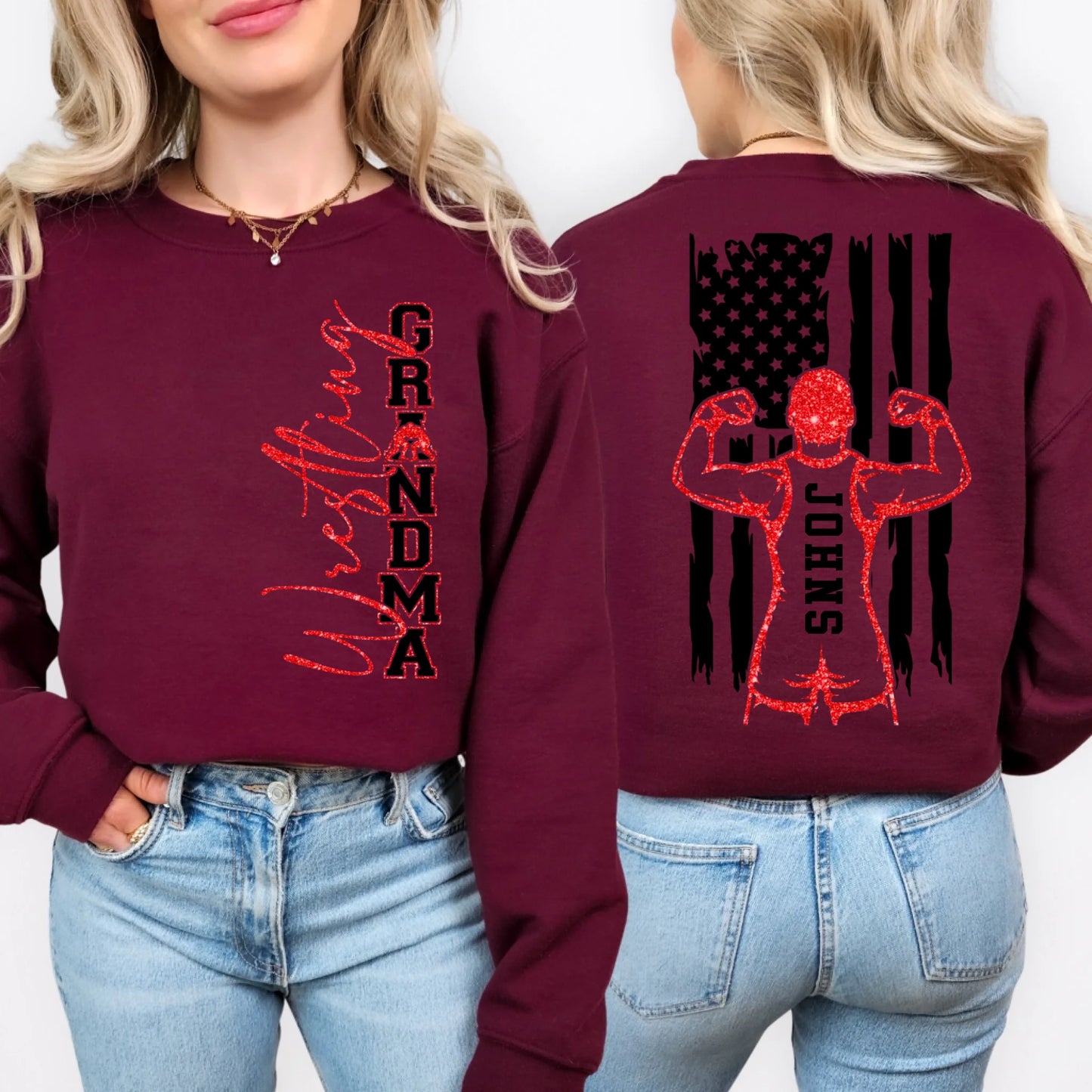 Maroon-Sweatshirt