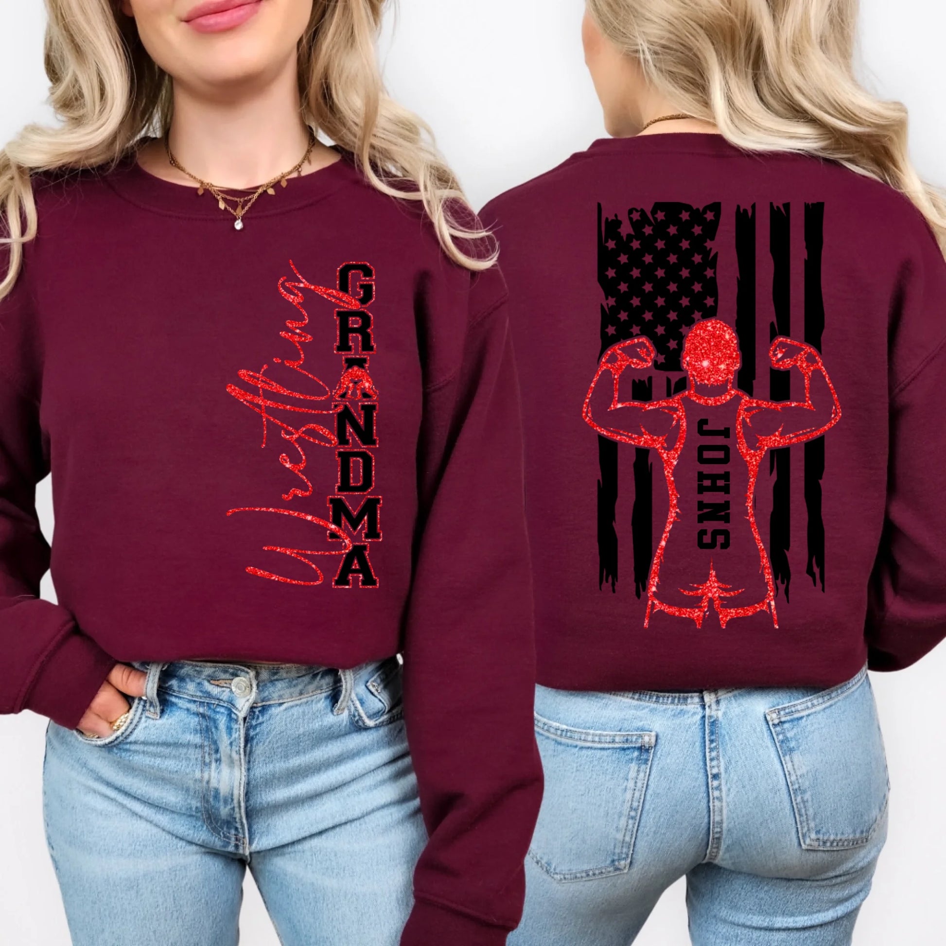 Maroon-Sweatshirt
