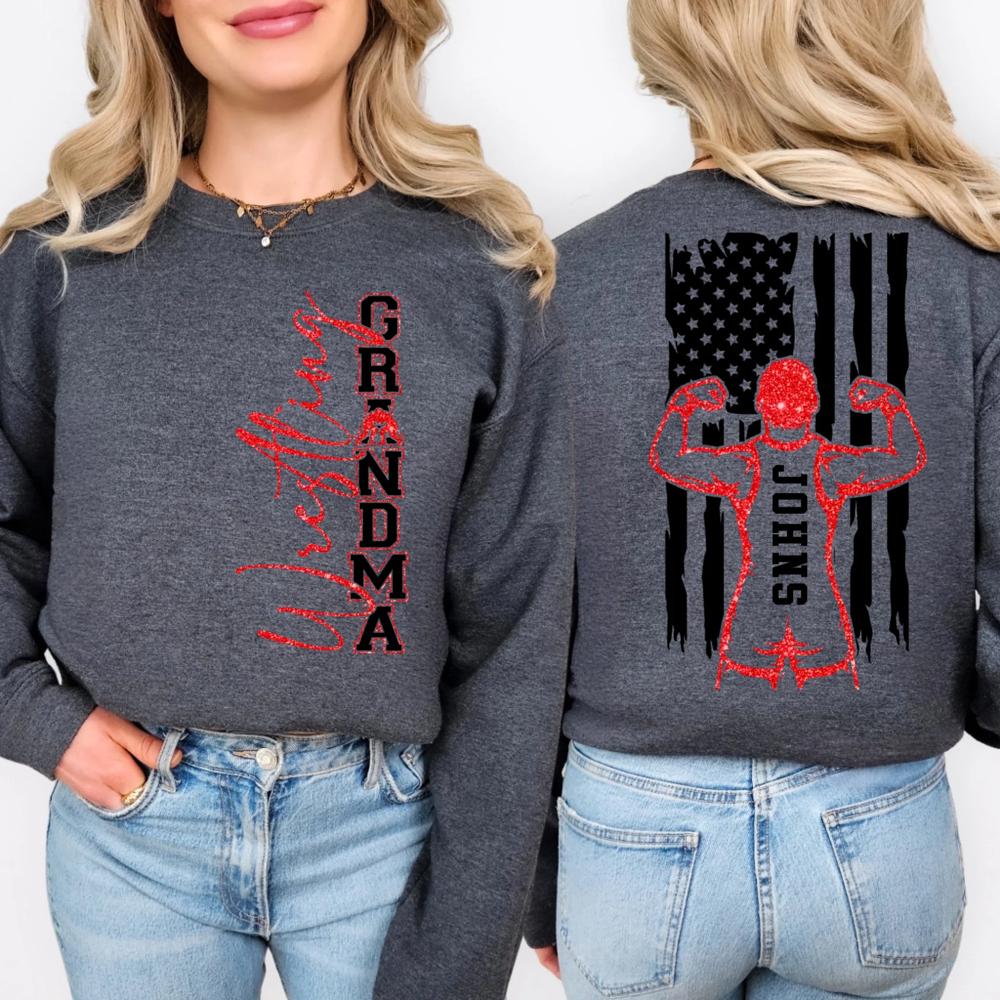 Dark Heather Grey Sweatshirt