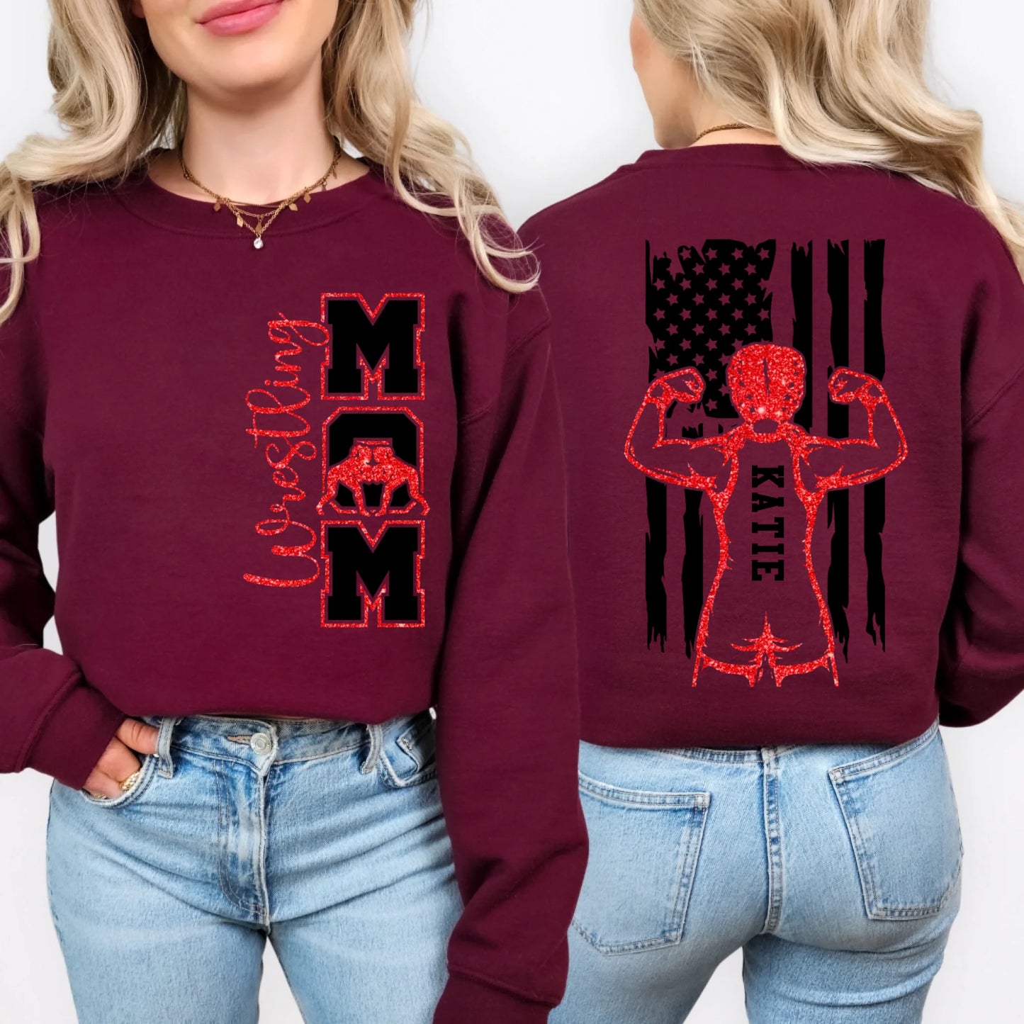 Maroon-Sweatshirt