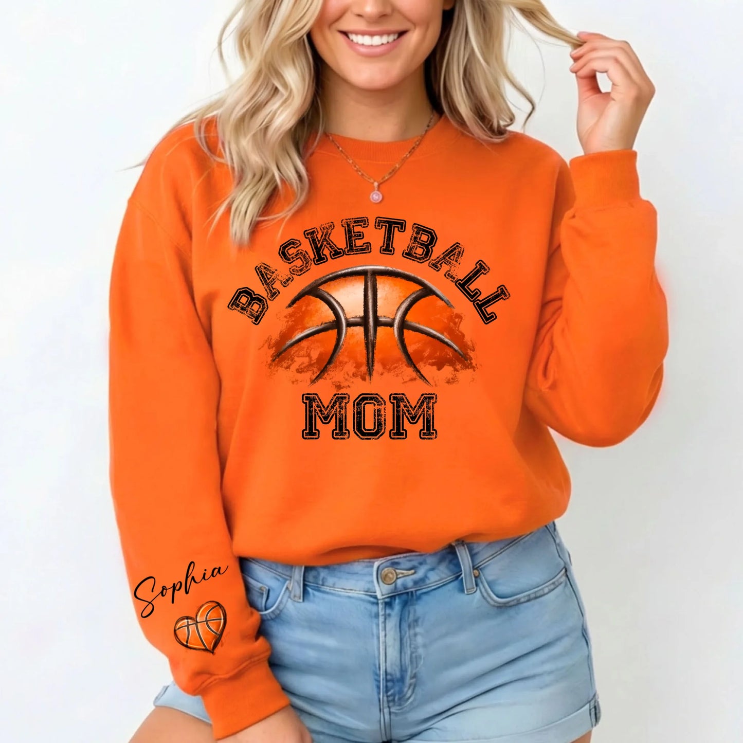 Orange-Sweatshirt
