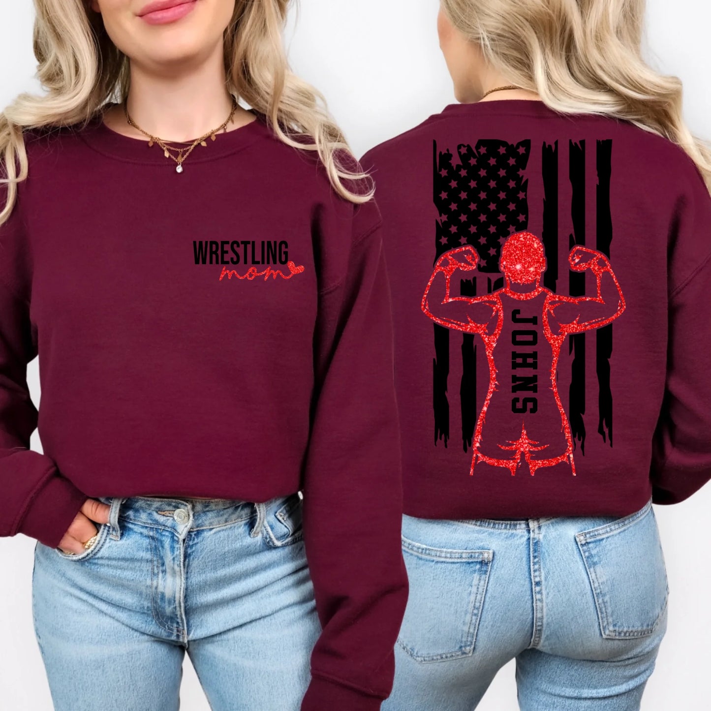 Maroon-Sweatshirt