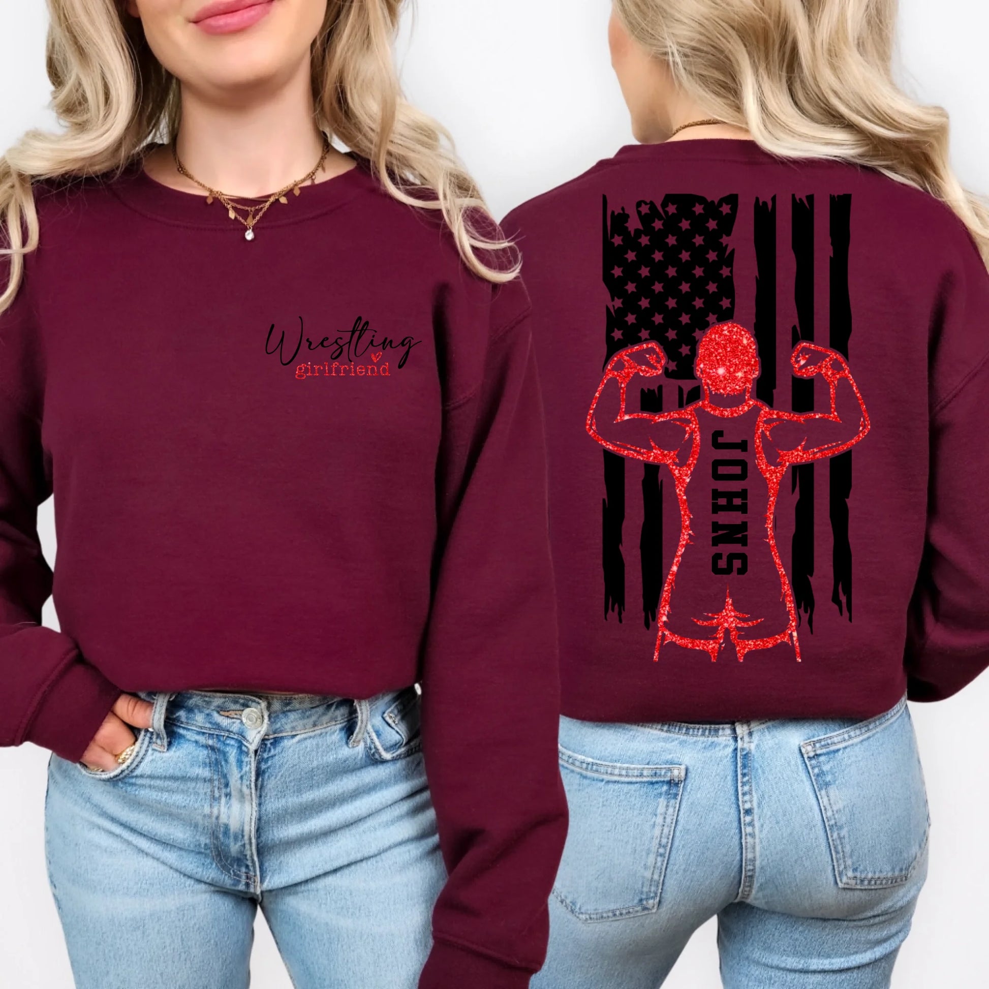 Maroon-Sweatshirt