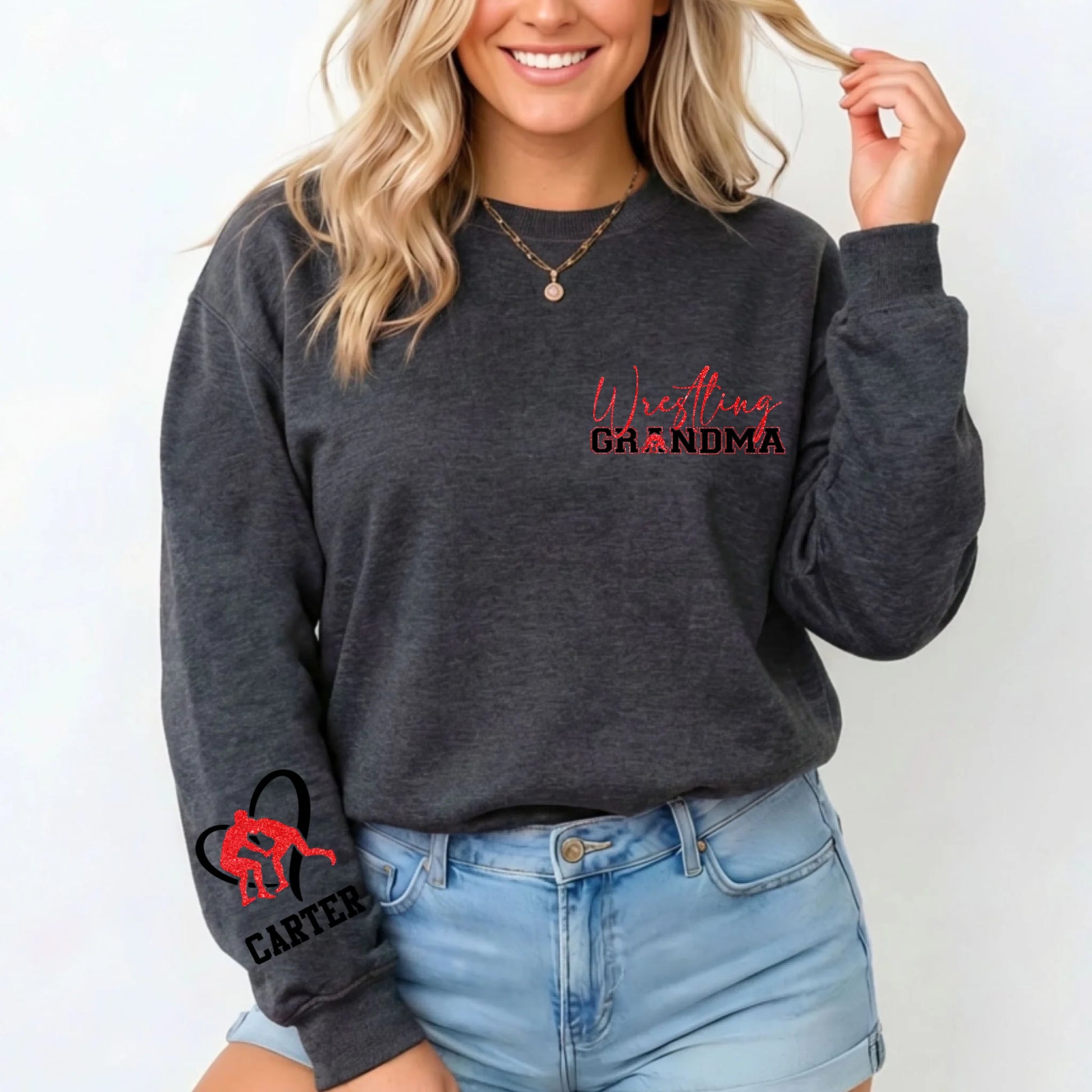 Dark Heather Grey Sweatshirt