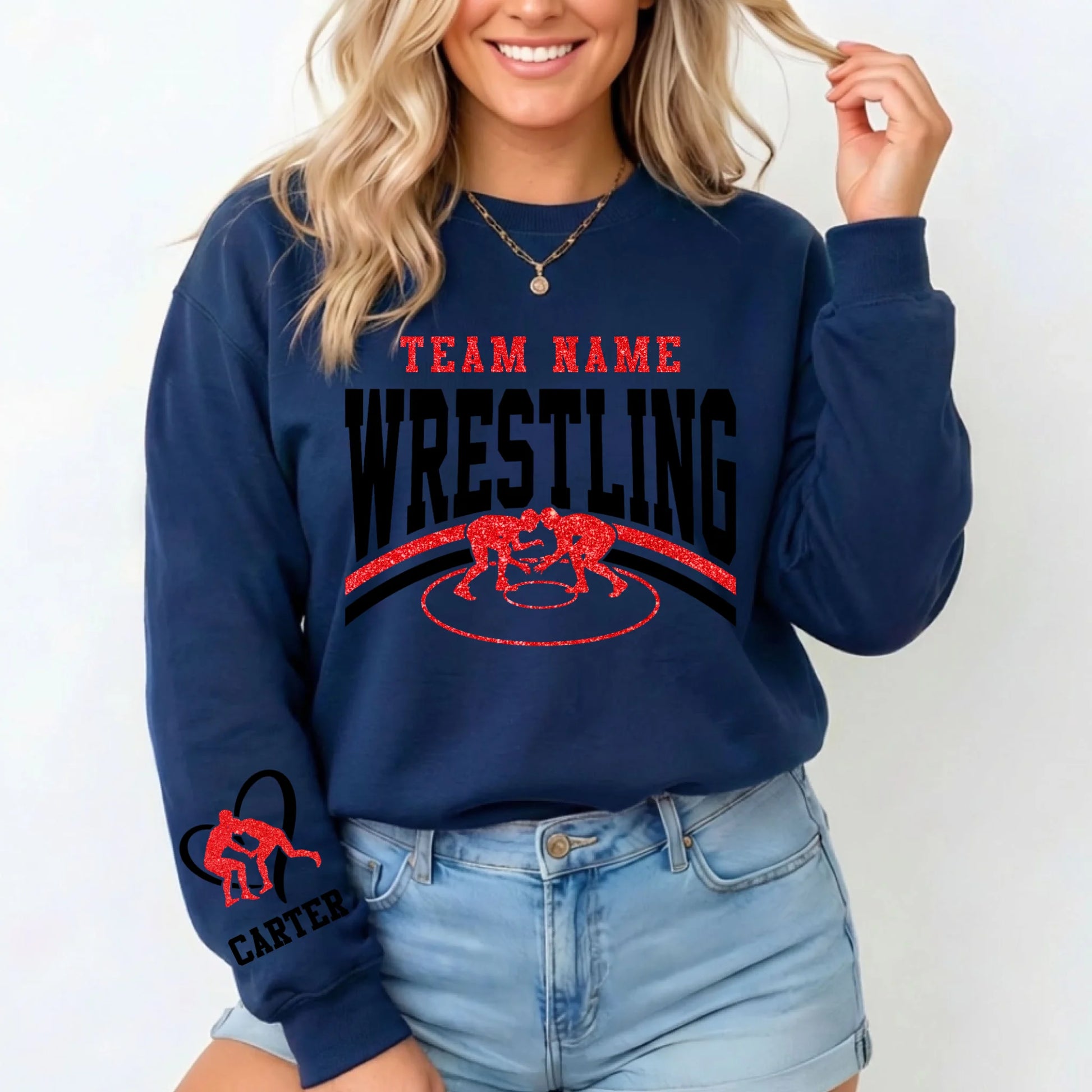 Navy-Sweatshirt