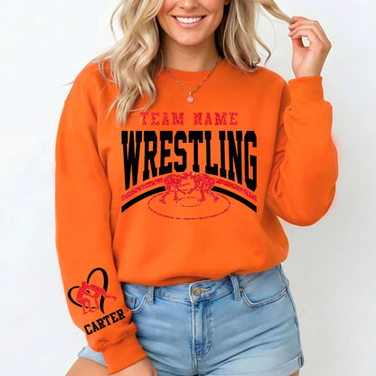 Orange-Sweatshirt