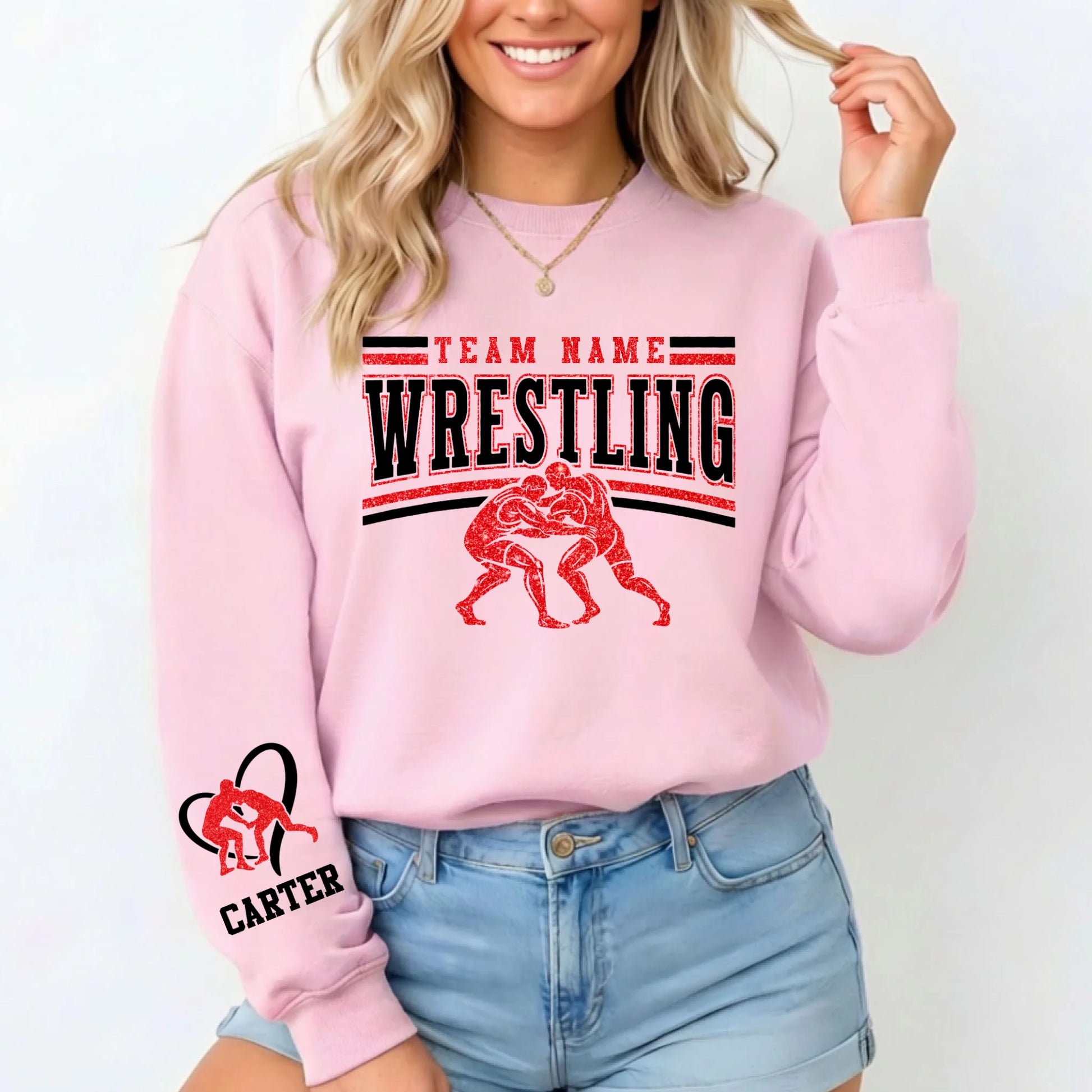 Light Pink-Sweatshirt