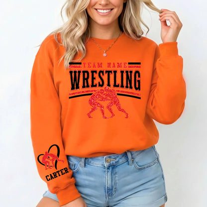 Orange-Sweatshirt
