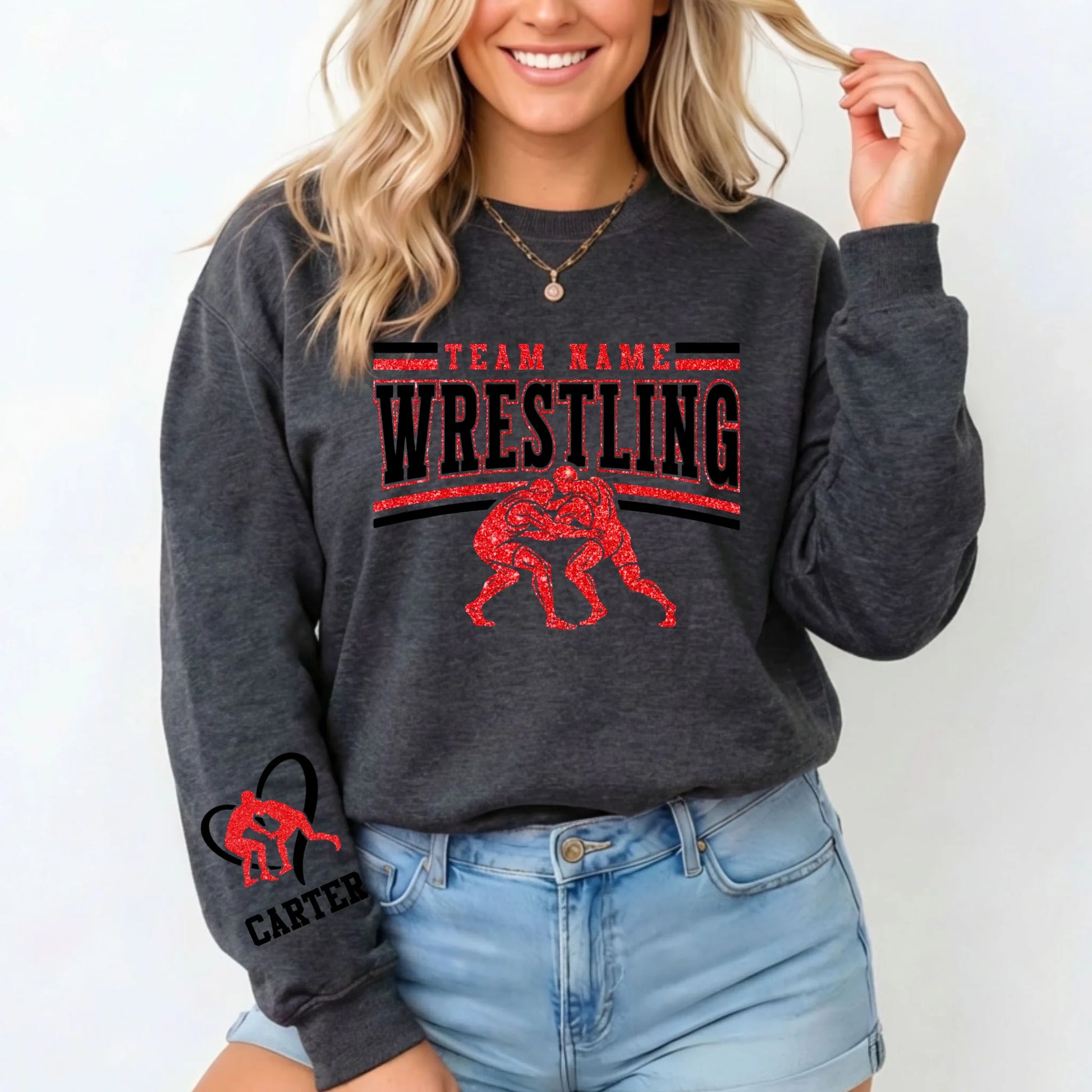 Dark Heather Grey Sweatshirt