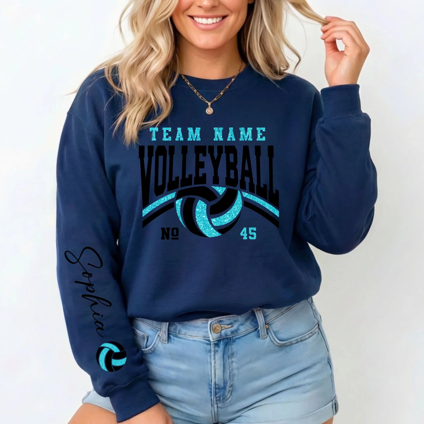 Navy-Sweatshirt
