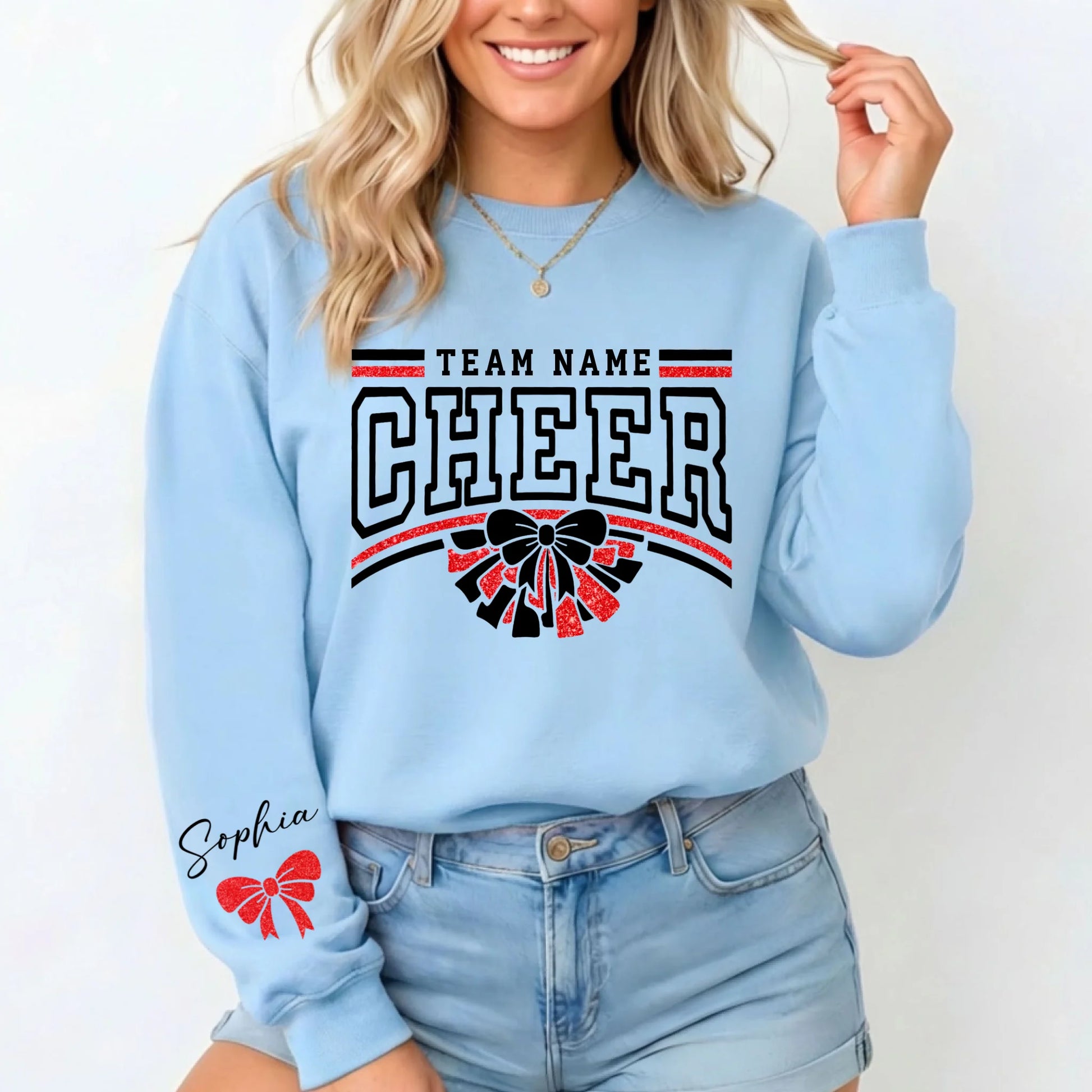 Light Blue Sweatshirt