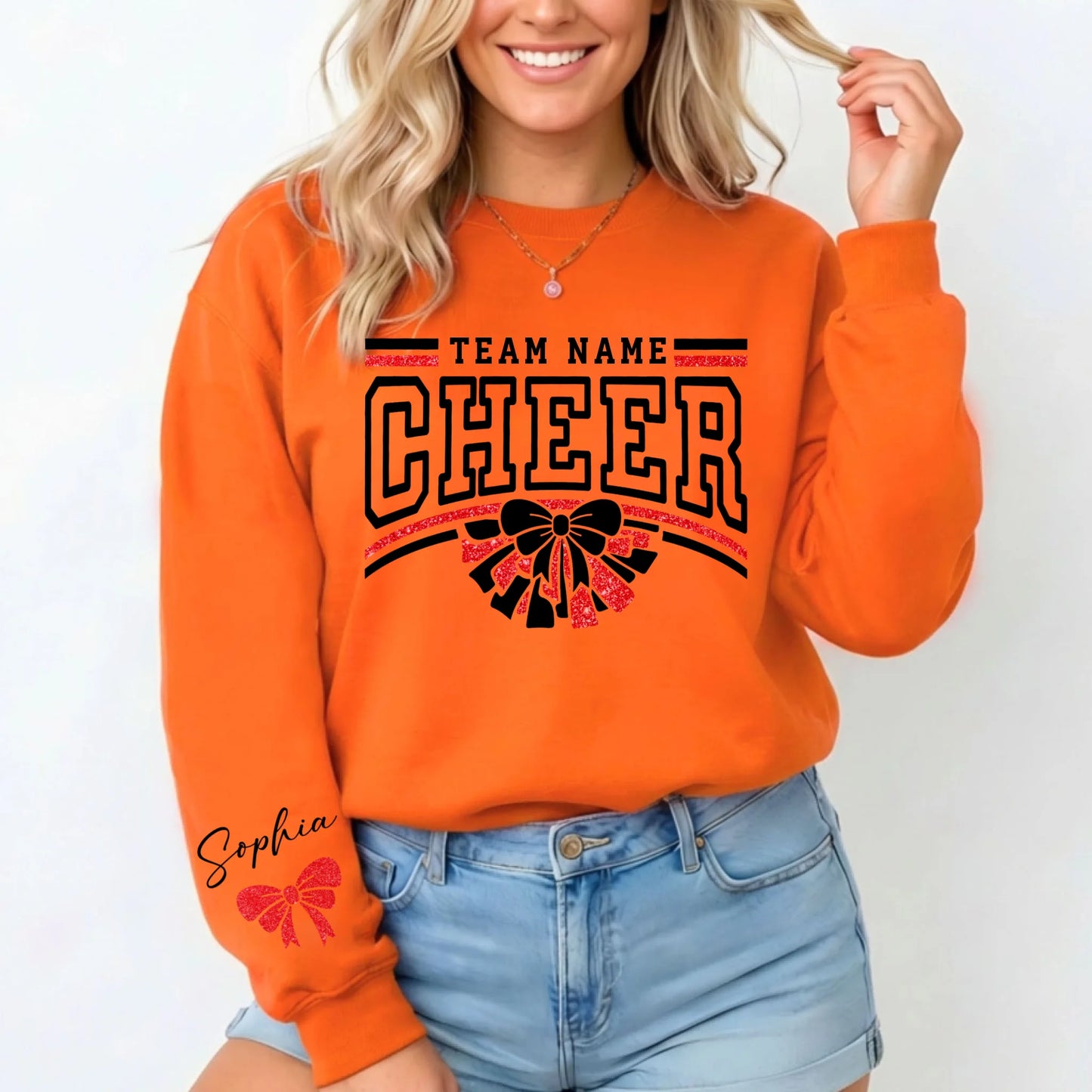 Orange-Sweatshirt