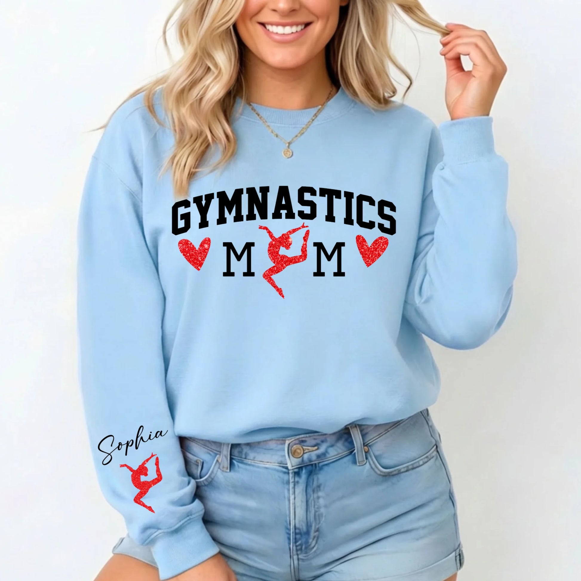 Light Blue Sweatshirt