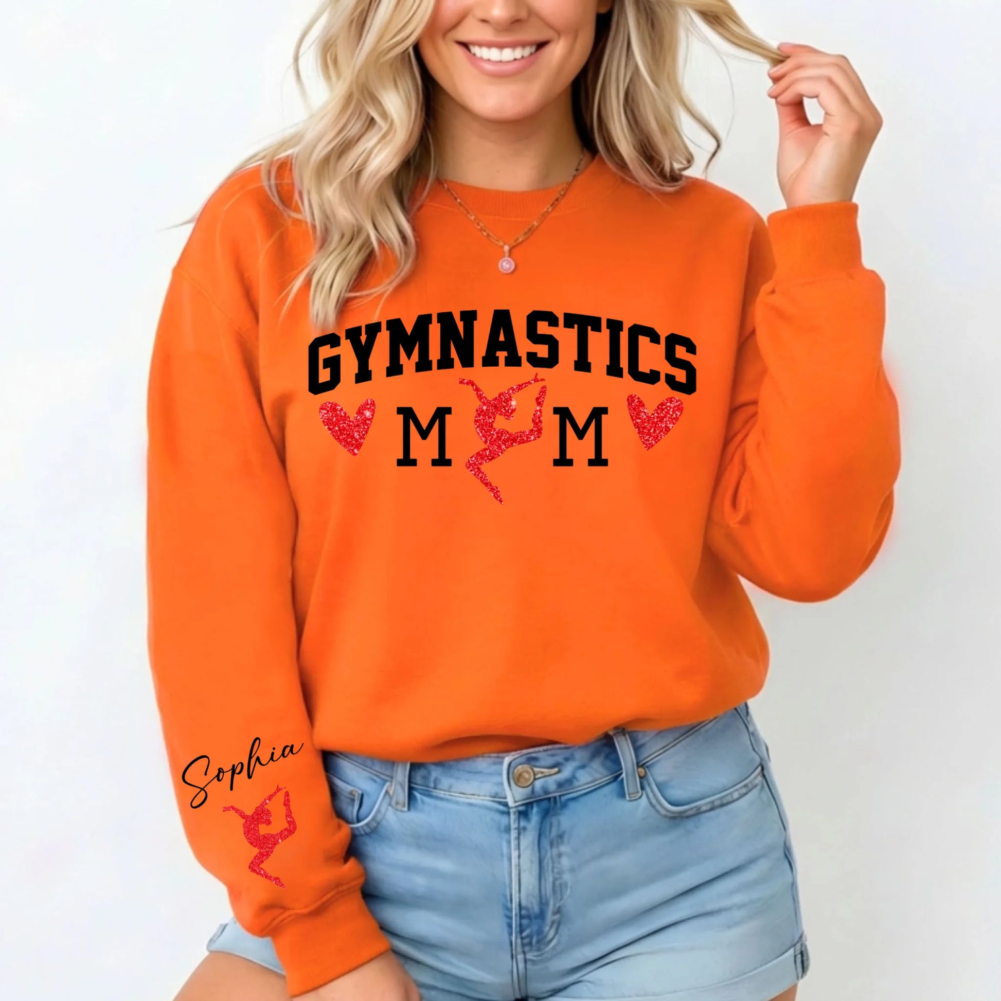 Orange-Sweatshirt