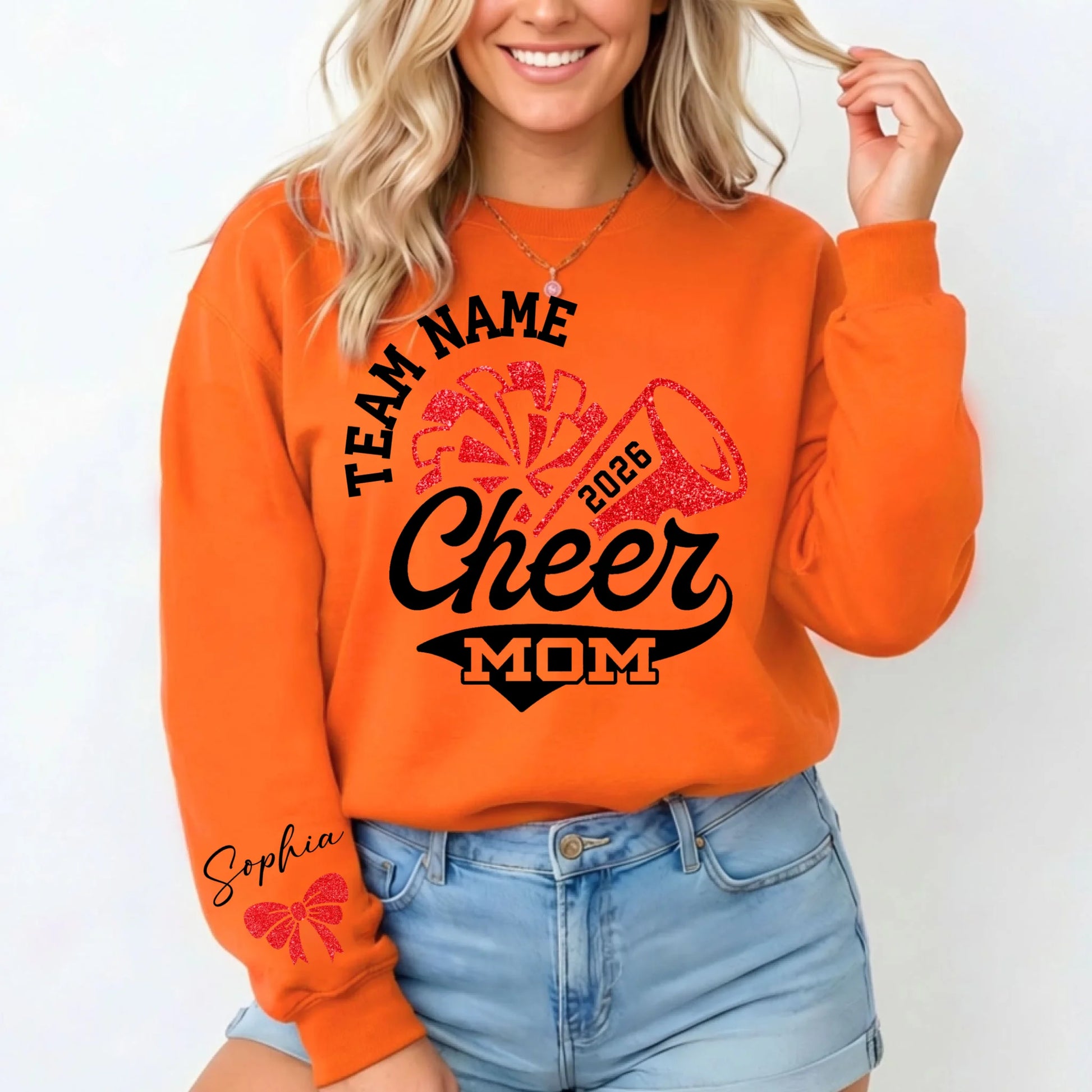 Orange-Sweatshirt