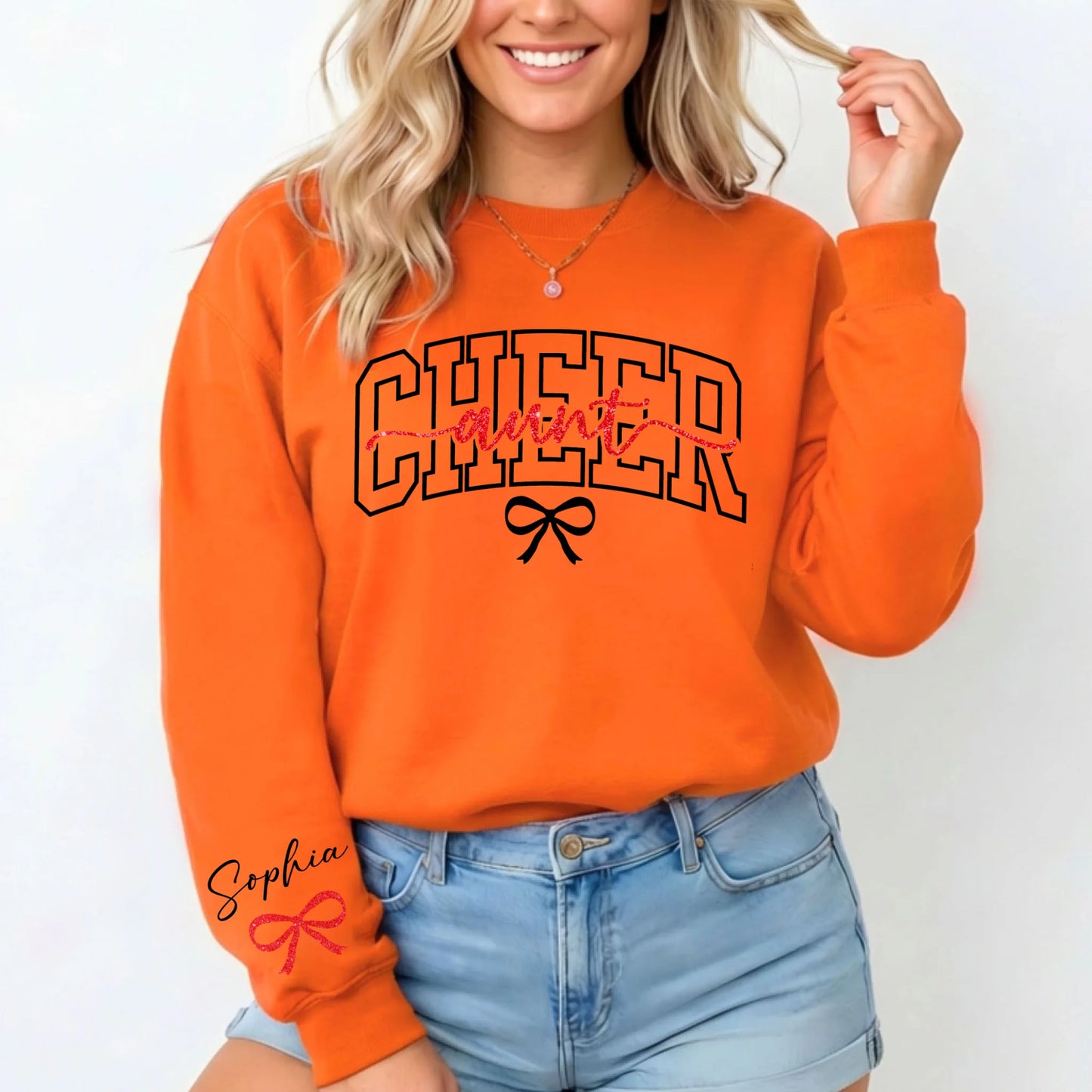 Orange-Sweatshirt