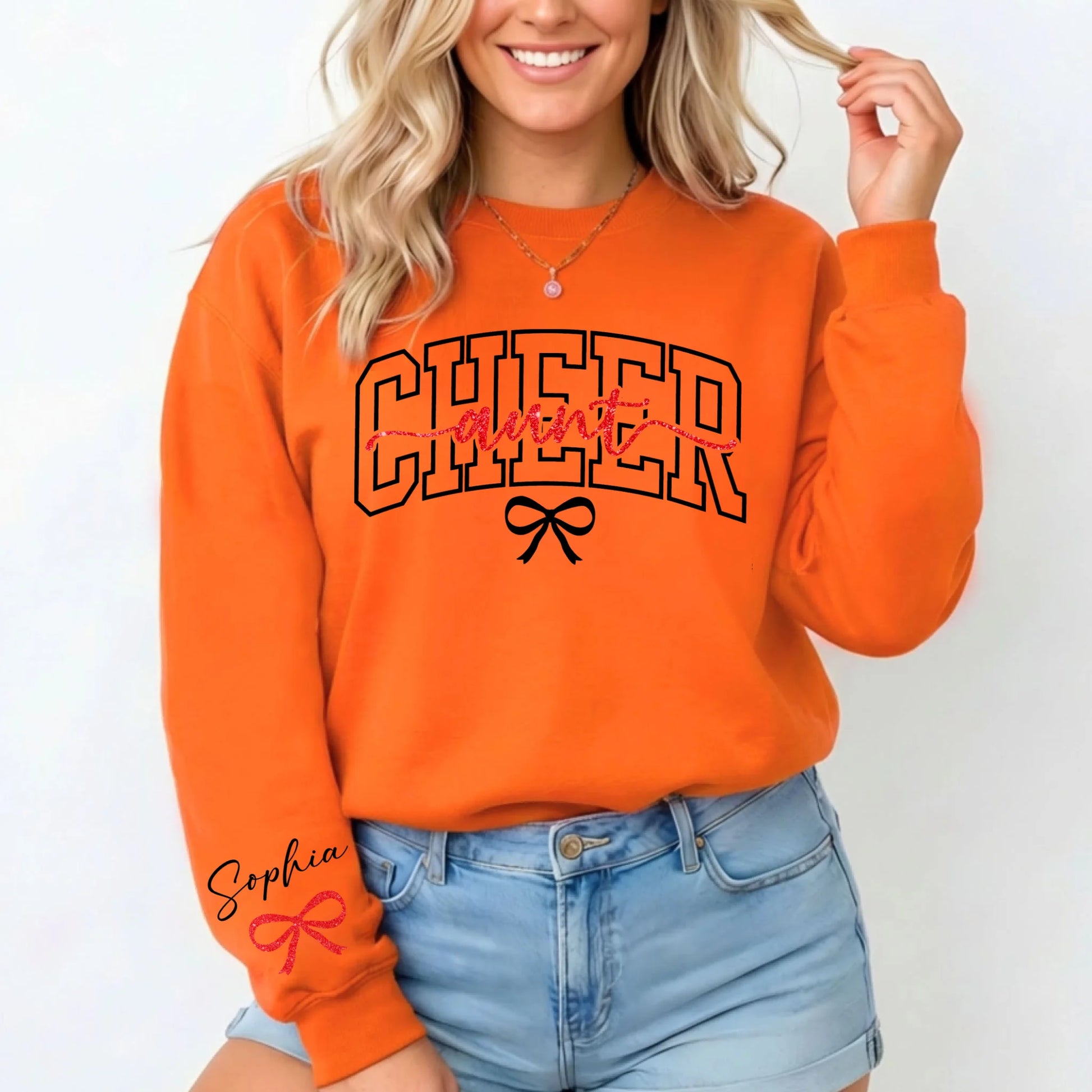Orange-Sweatshirt