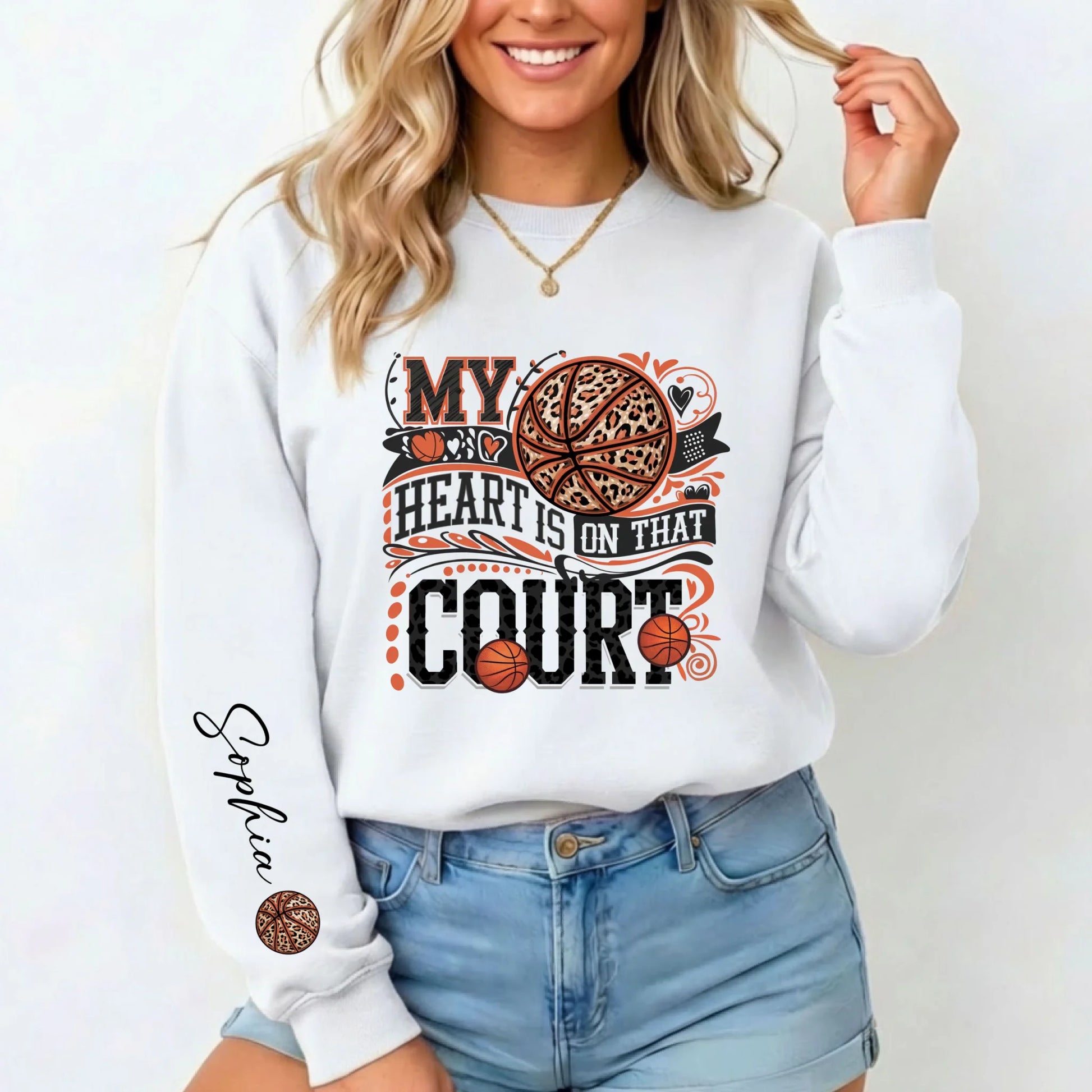 White Sweatshirt
