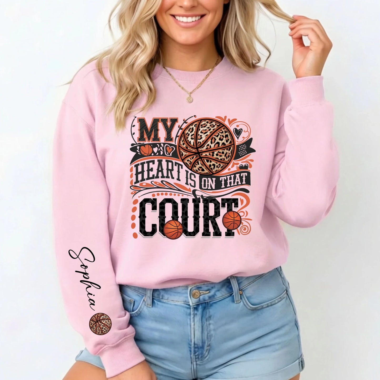 Light Pink-Sweatshirt