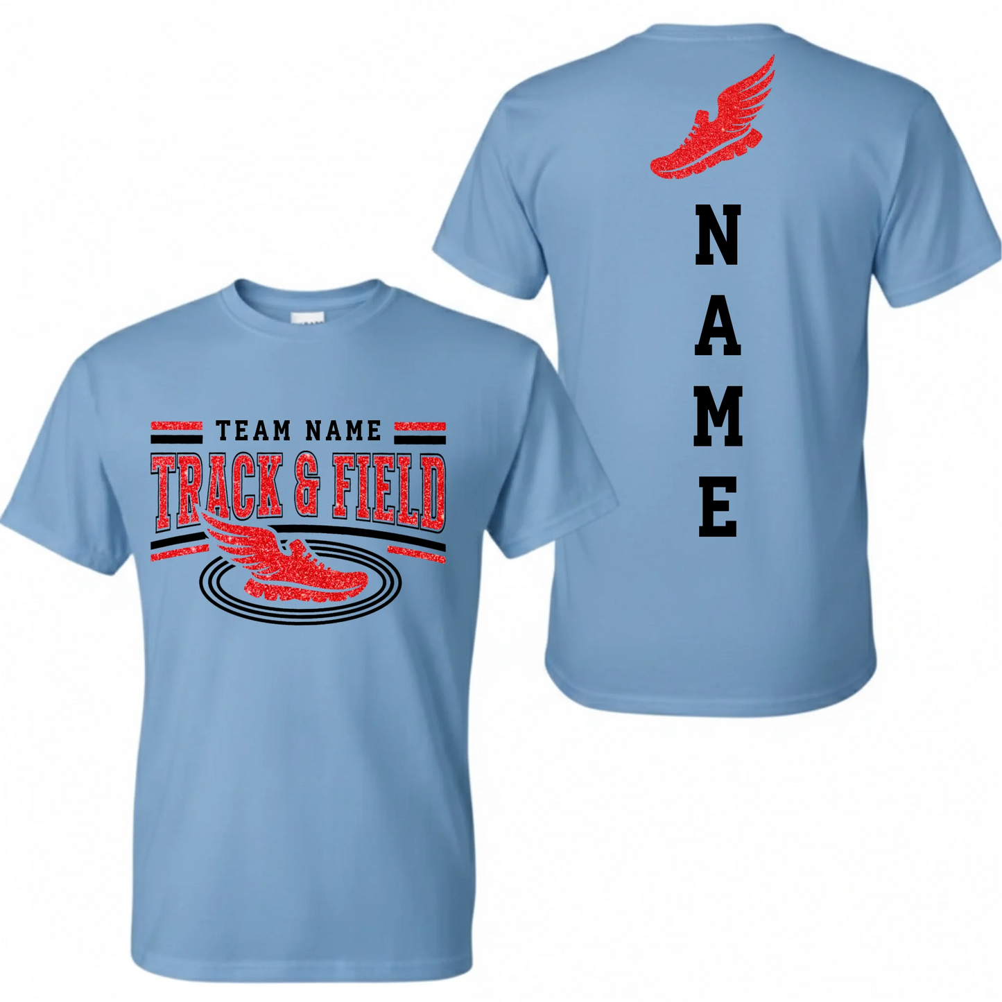 Light Blue Cotton T-Shirt