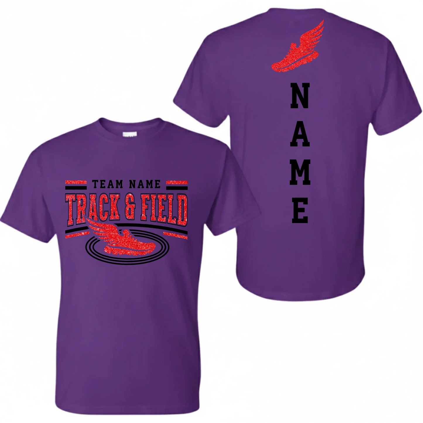 Purple Cotton T-Shirt