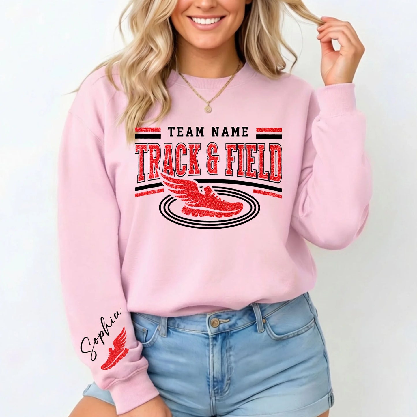Light Pink-Sweatshirt