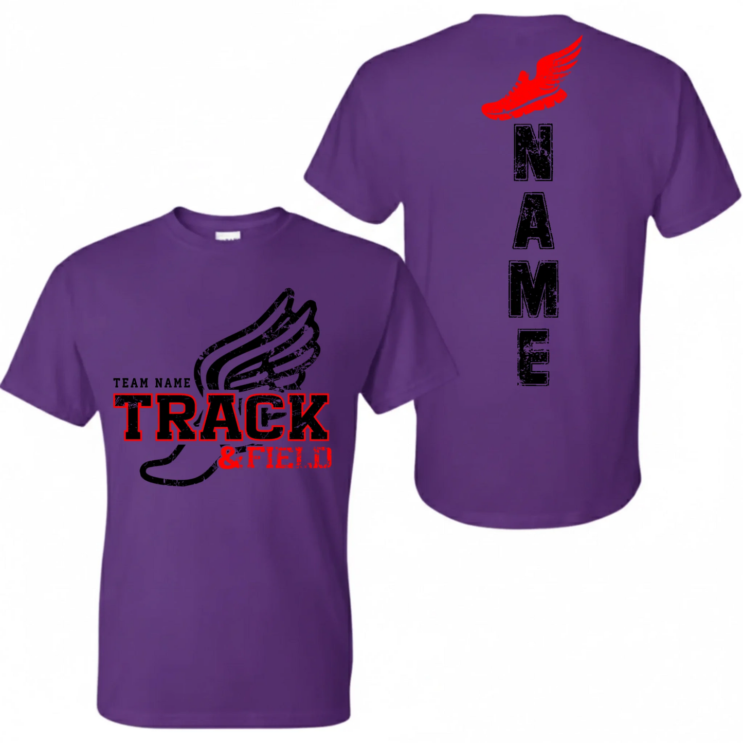 Purple Cotton T-Shirt