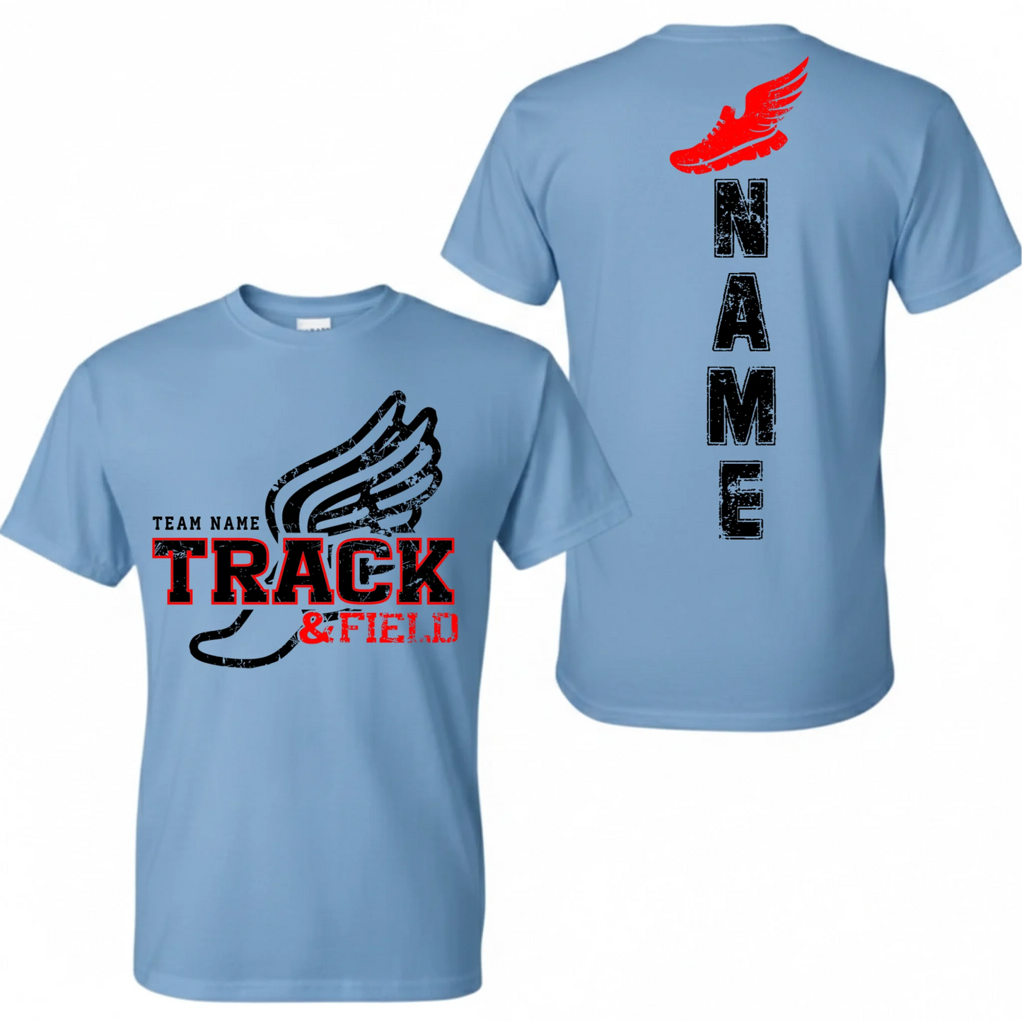 Light Blue Cotton T-Shirt