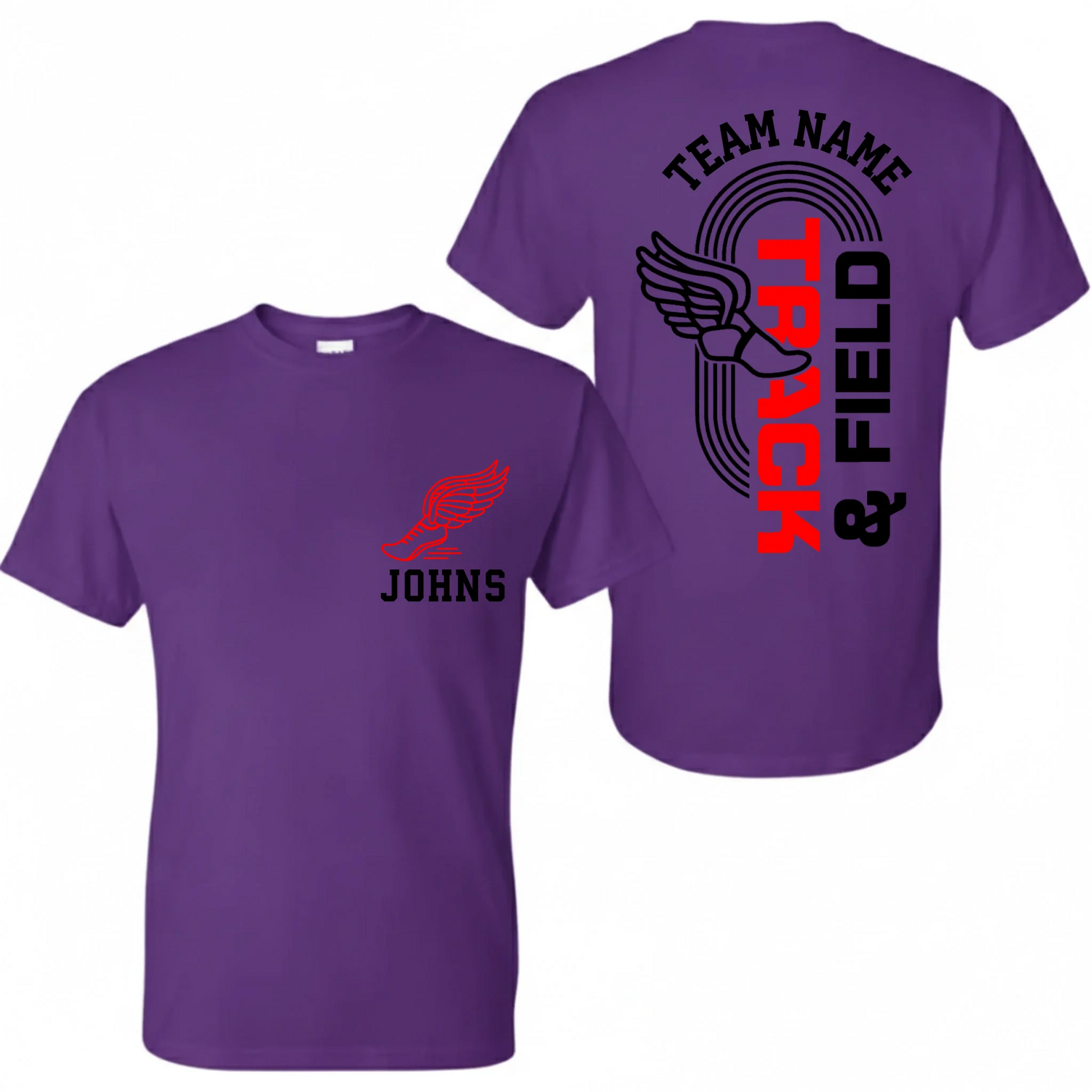 Purple Cotton T-Shirt