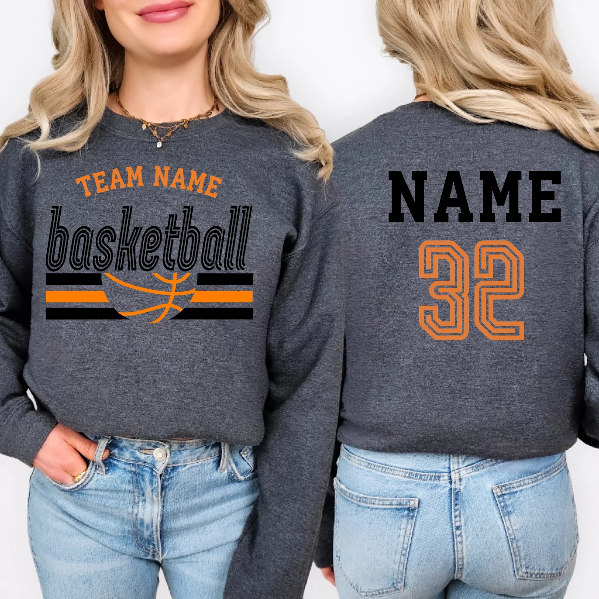 Dark Heather Grey Sweatshirt