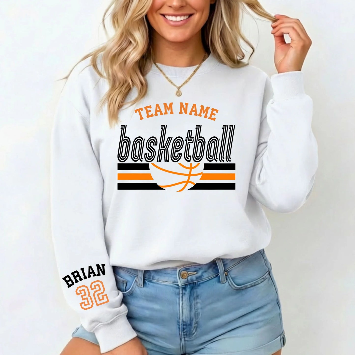 White Sweatshirt