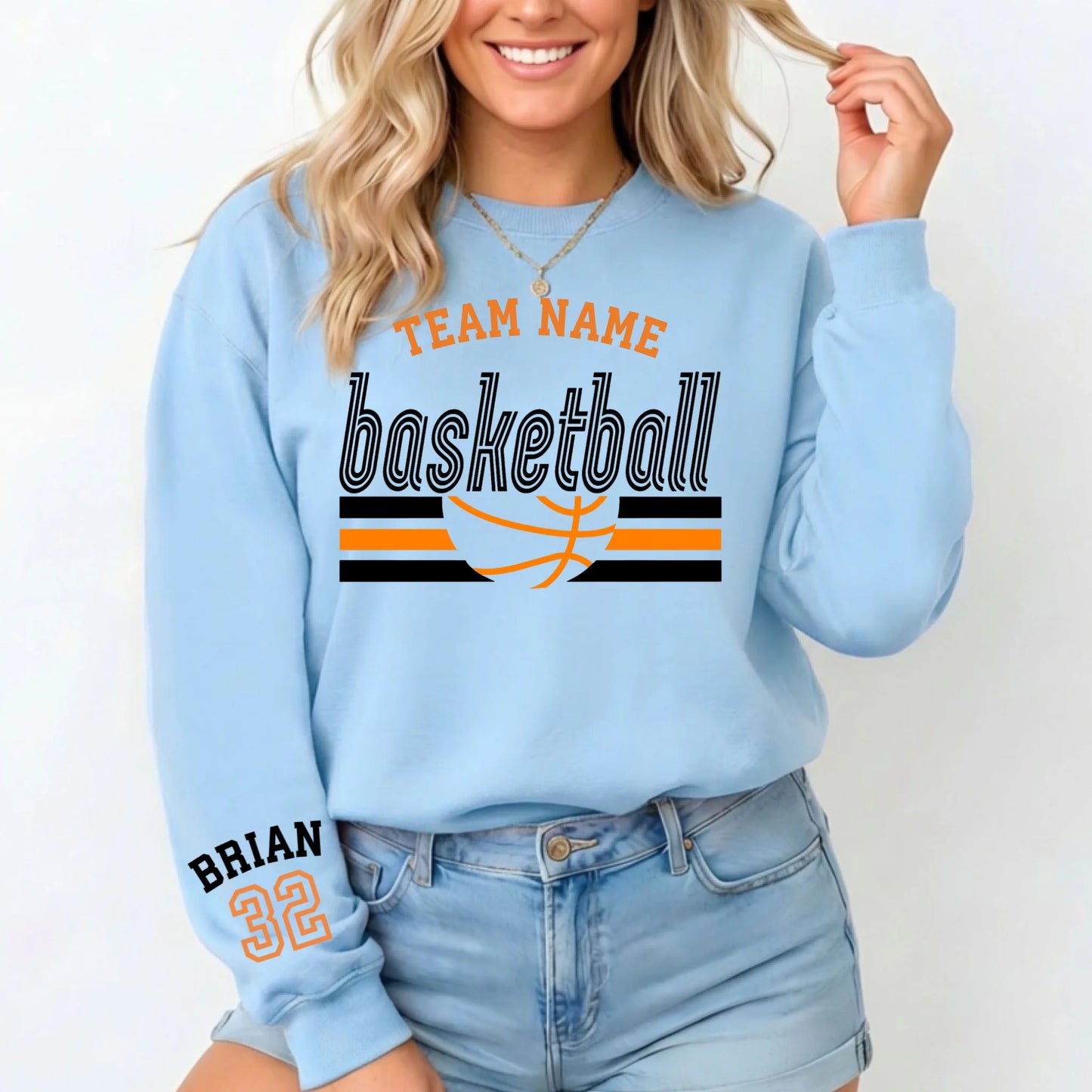 Light Blue Sweatshirt