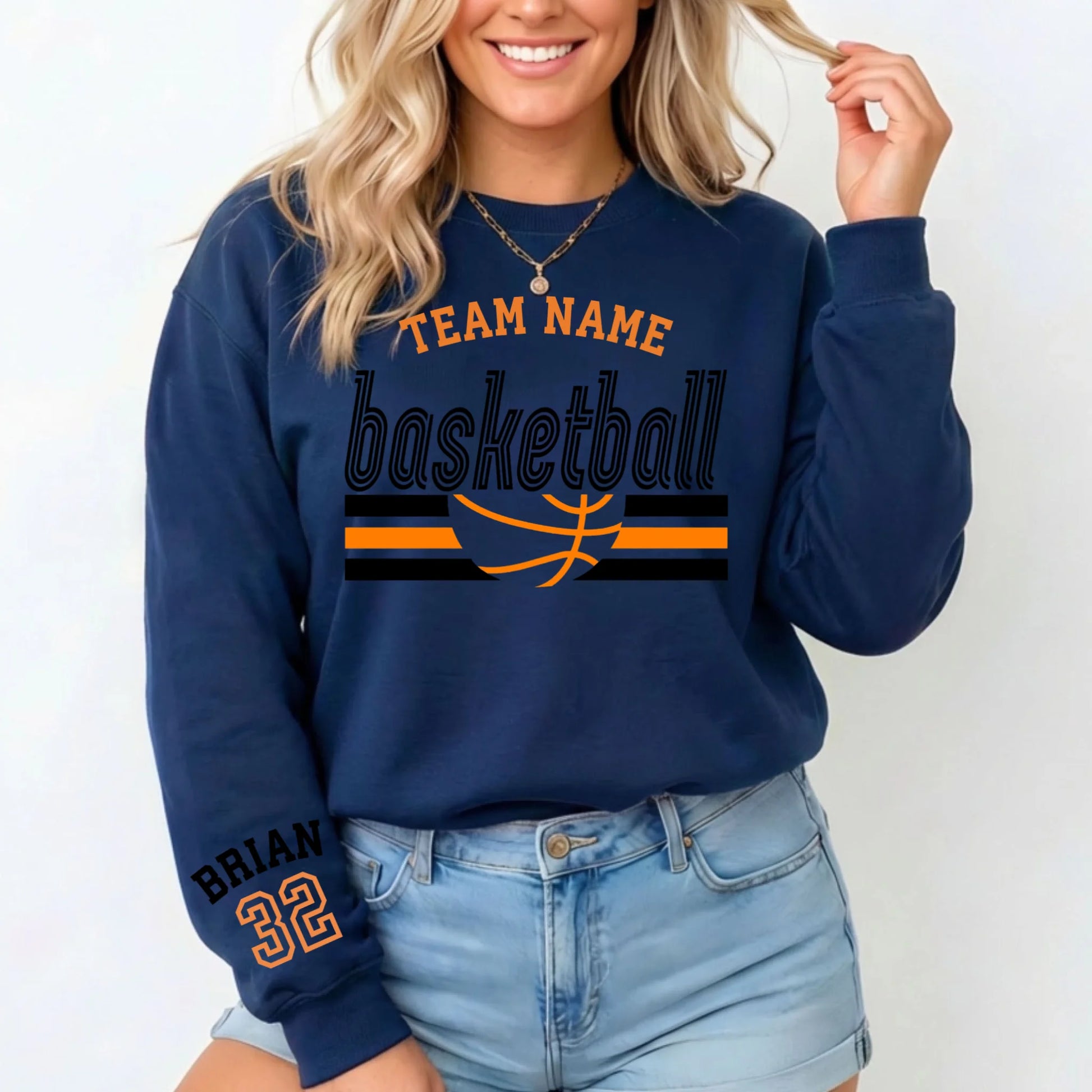Navy-Sweatshirt