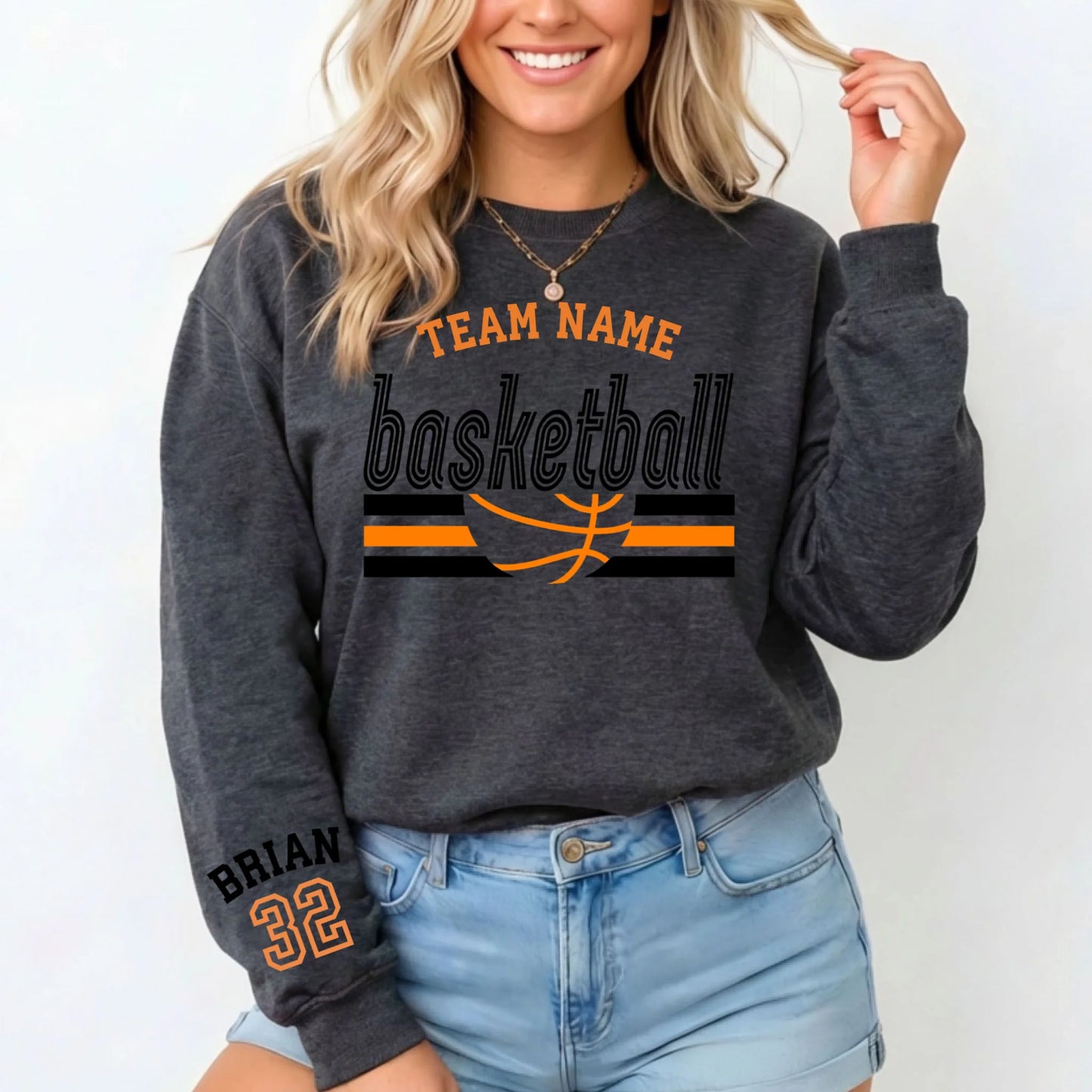 Dark Heather Grey Sweatshirt