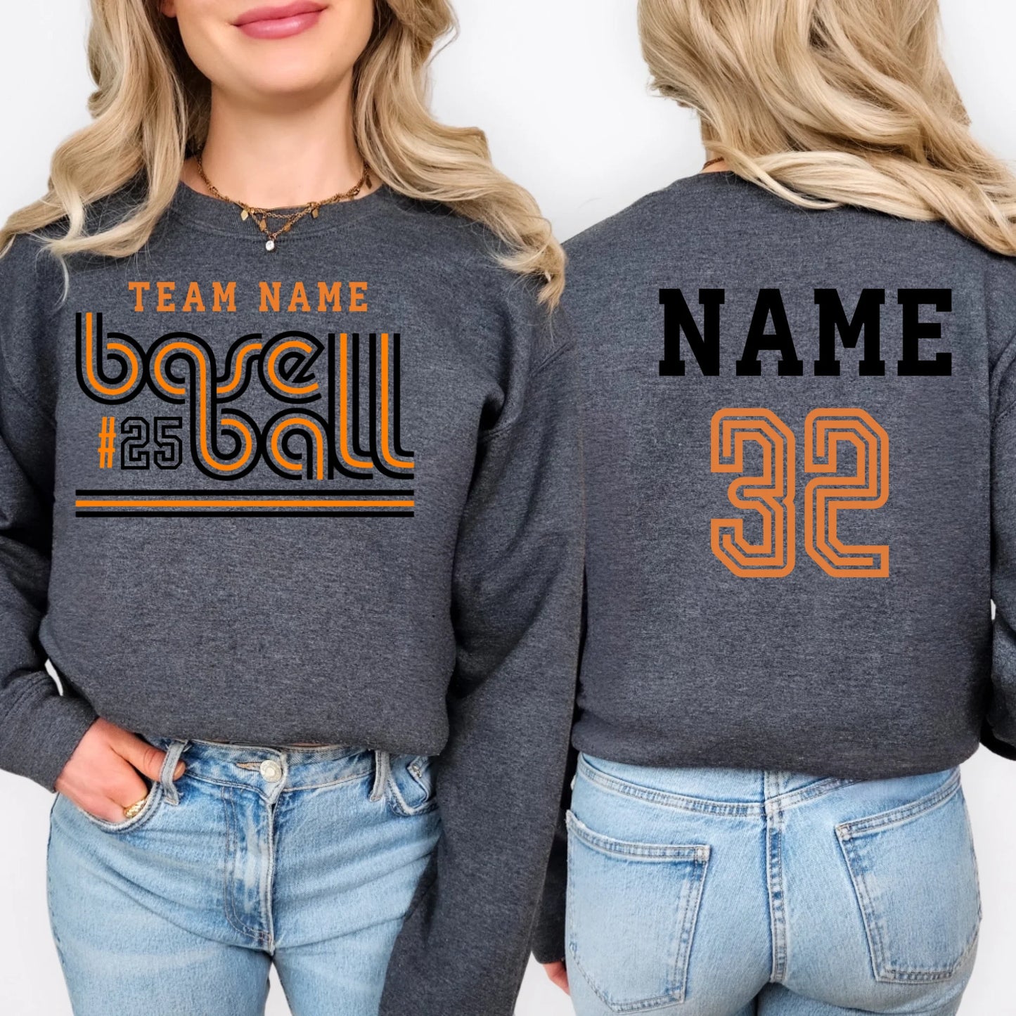 Dark Heather Grey Sweatshirt