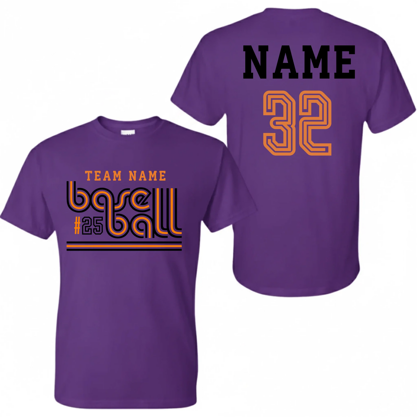 Purple Cotton T-Shirt