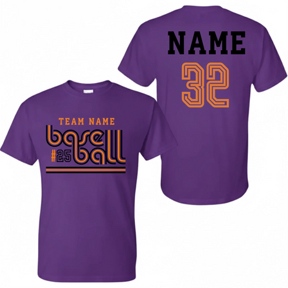 Purple Cotton T-Shirt