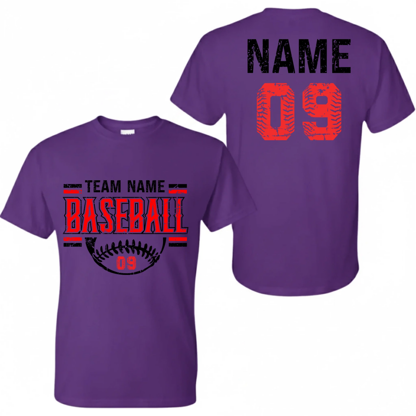 Purple Cotton T-Shirt