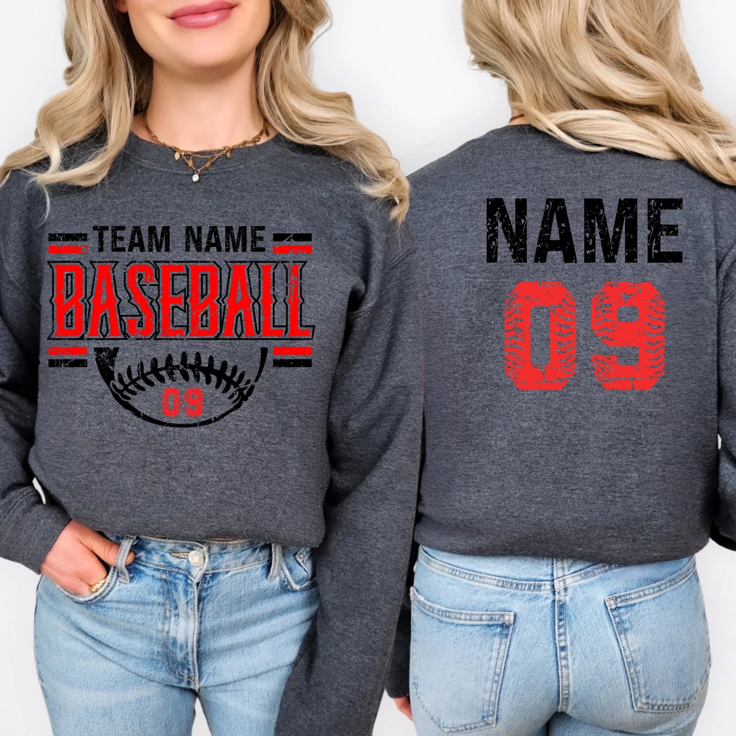 Dark Heather Grey Sweatshirt